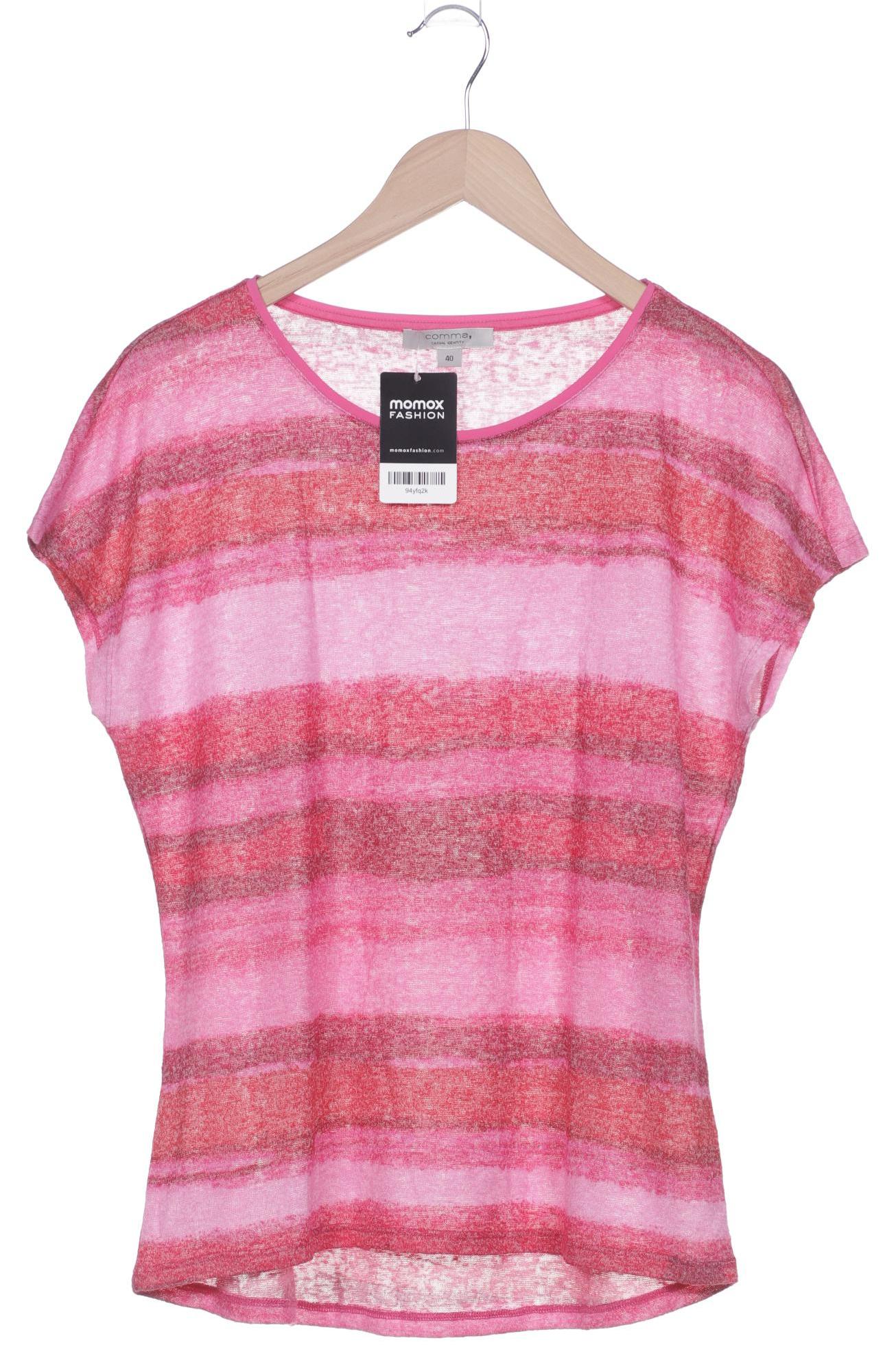 

Comma Damen T-Shirt, pink, Gr. 40