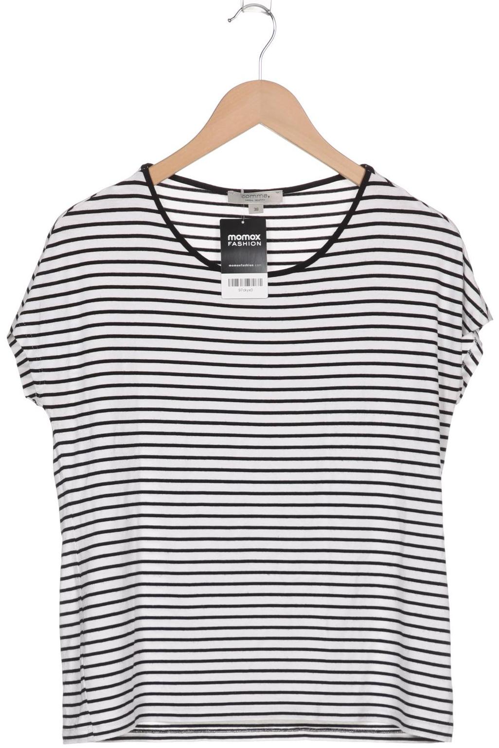 

Comma Damen T-Shirt, weiß
