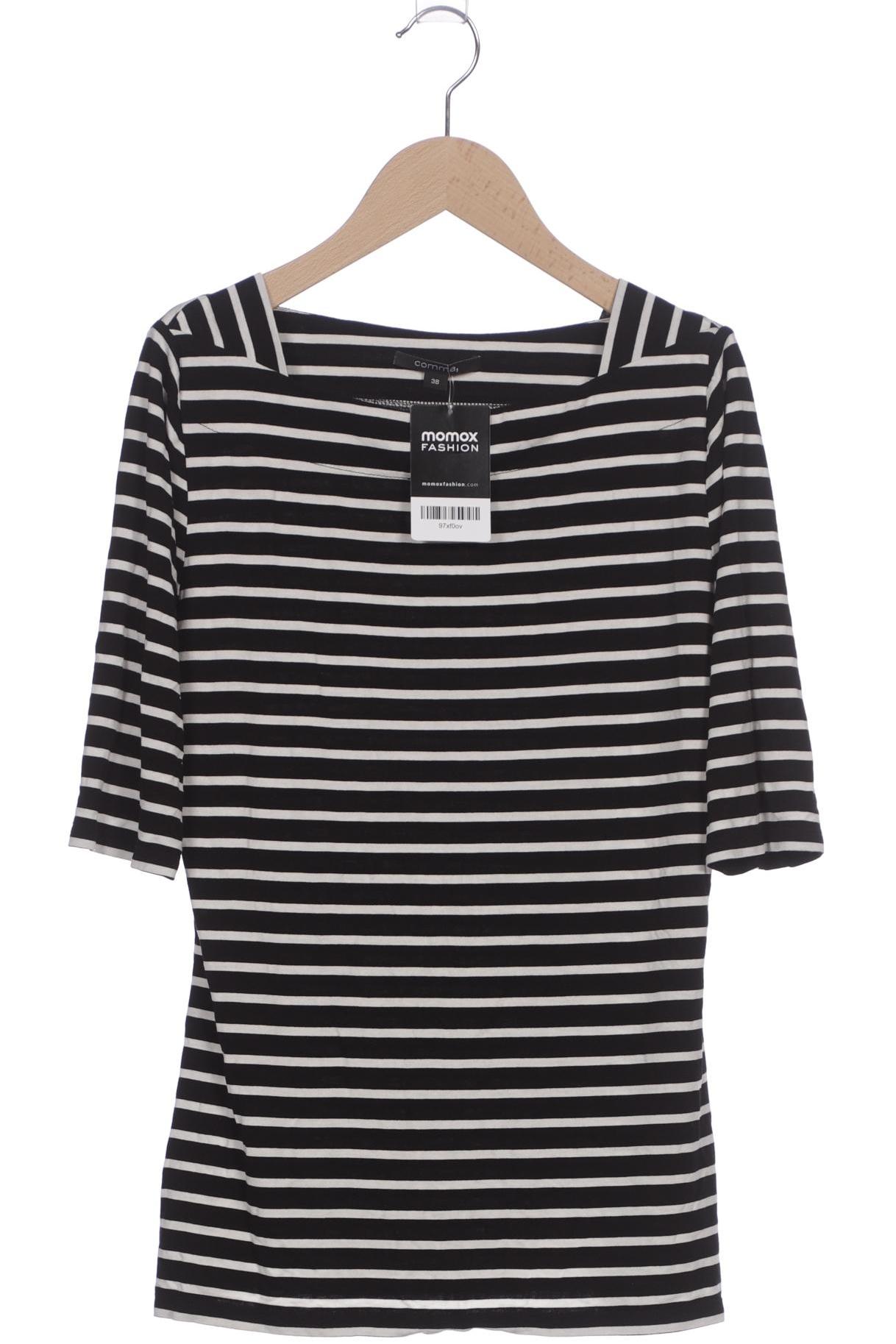 

Comma Damen T-Shirt, schwarz, Gr. 38