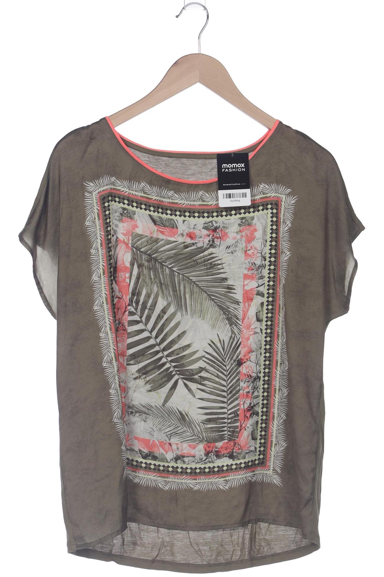 

Comma Damen T-Shirt, grün, Gr. 42