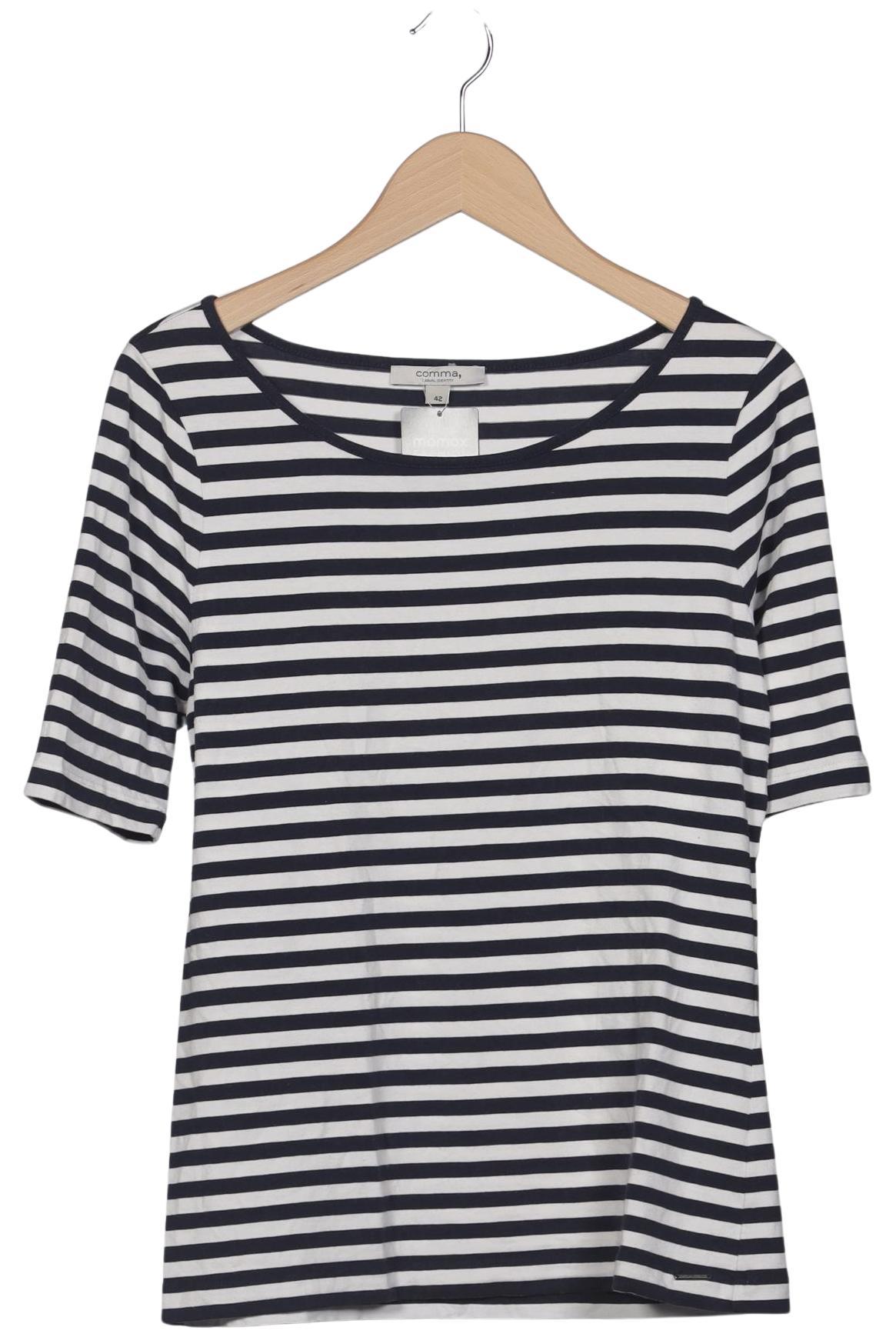 

Comma Damen T-Shirt, mehrfarbig, Gr. 42