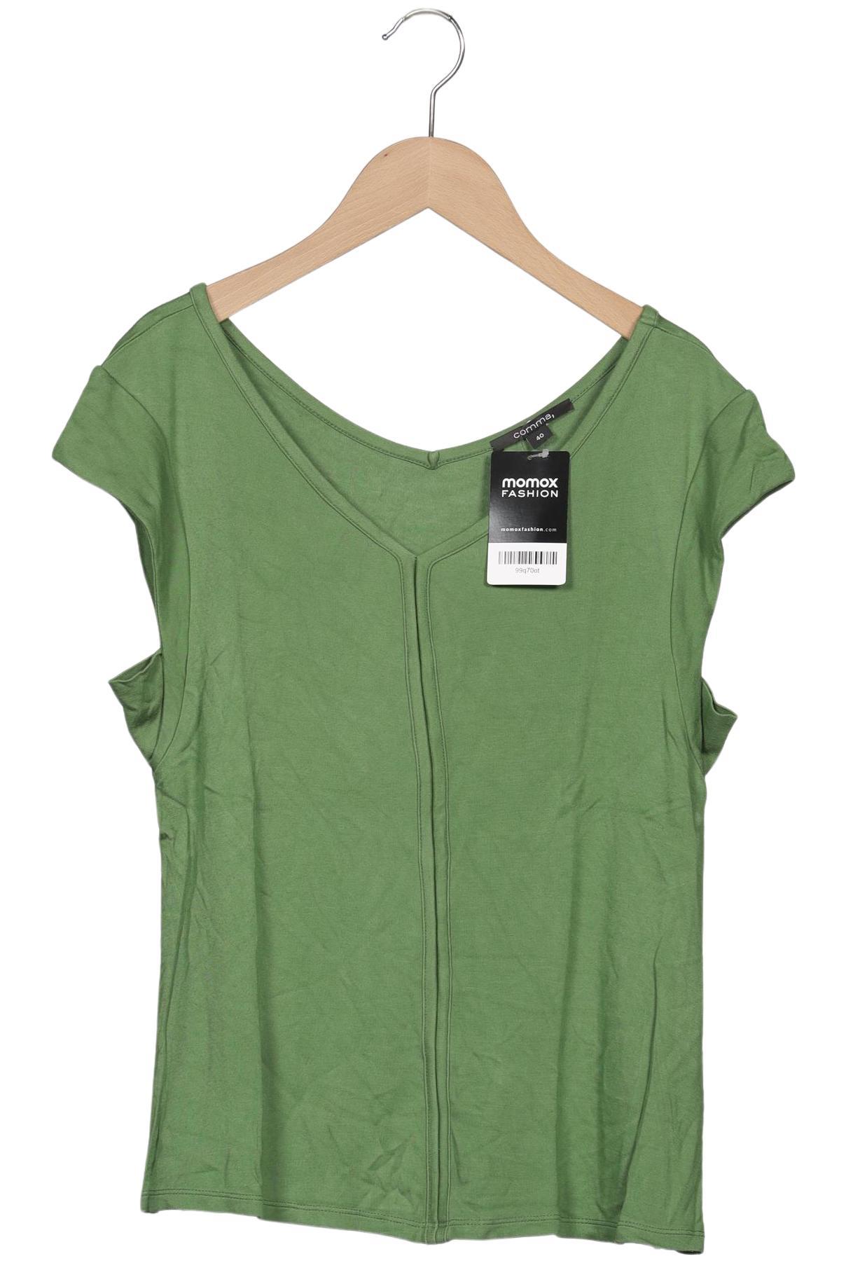 

Comma Damen T-Shirt, grün, Gr. 40
