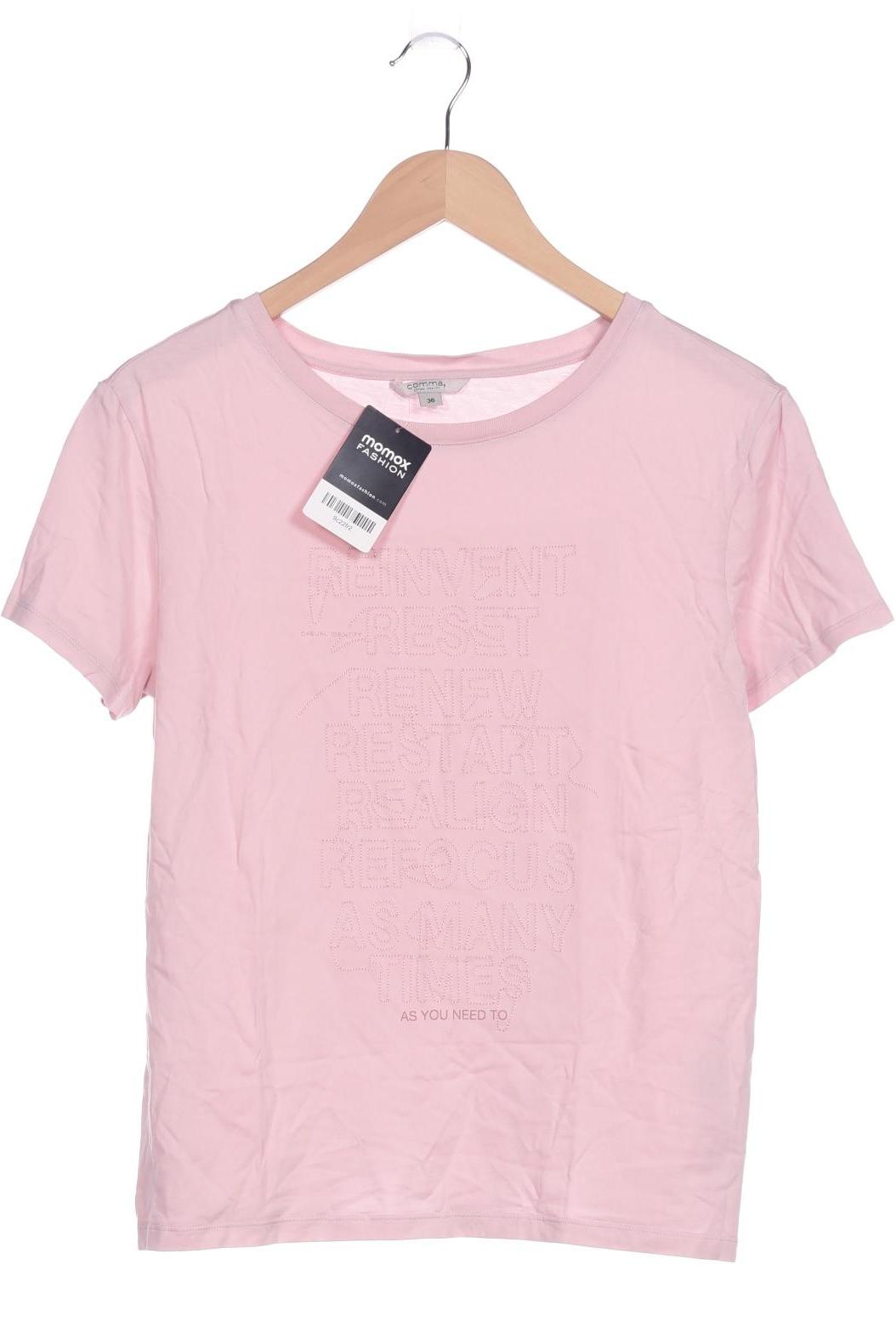 

Comma Damen T-Shirt, pink, Gr. 36