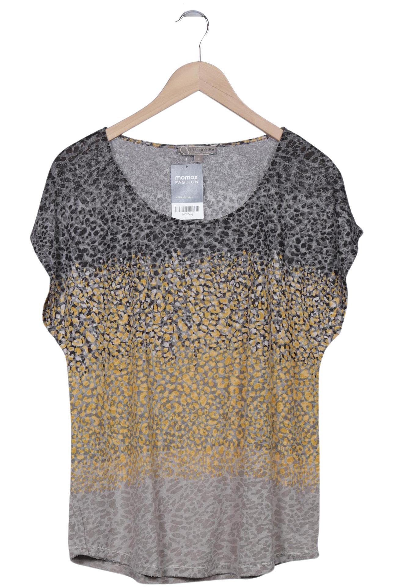 

Comma Damen T-Shirt, grau, Gr. 44