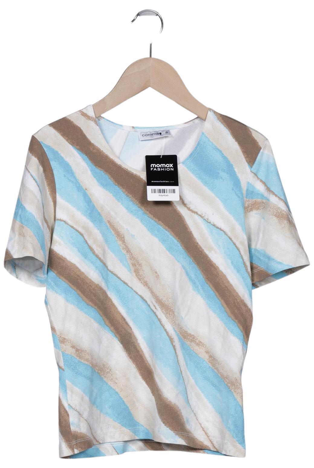 

Comma Damen T-Shirt, mehrfarbig, Gr. 38