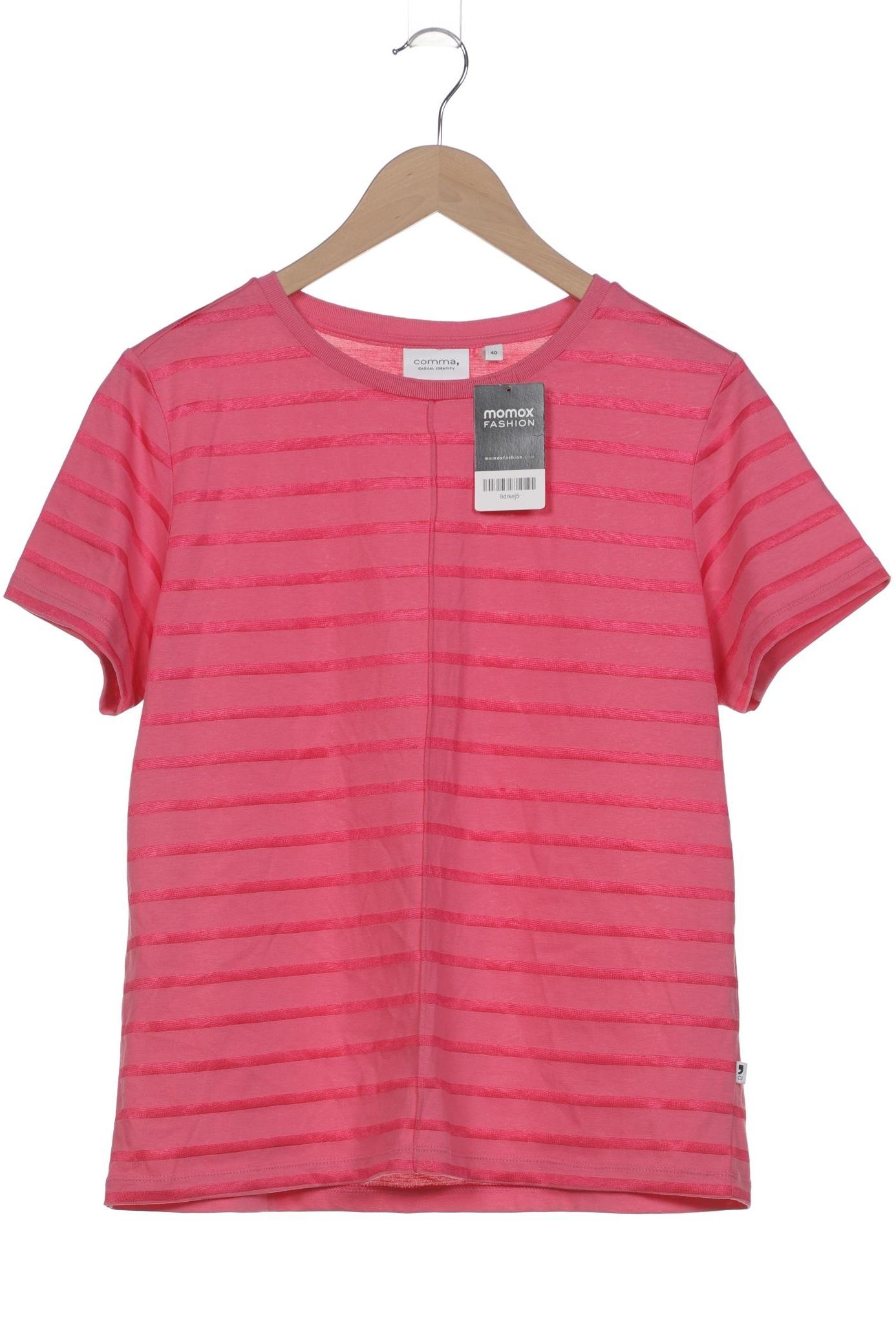 

Comma Damen T-Shirt, pink, Gr. 40