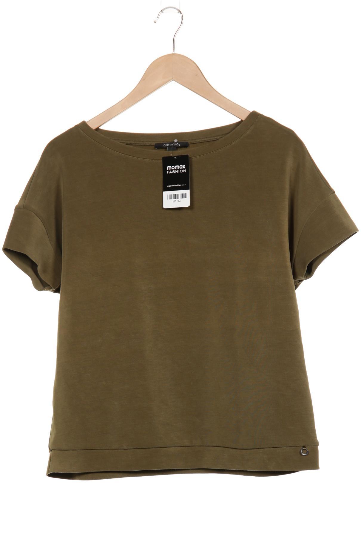 

Comma Damen T-Shirt, grün, Gr. 38
