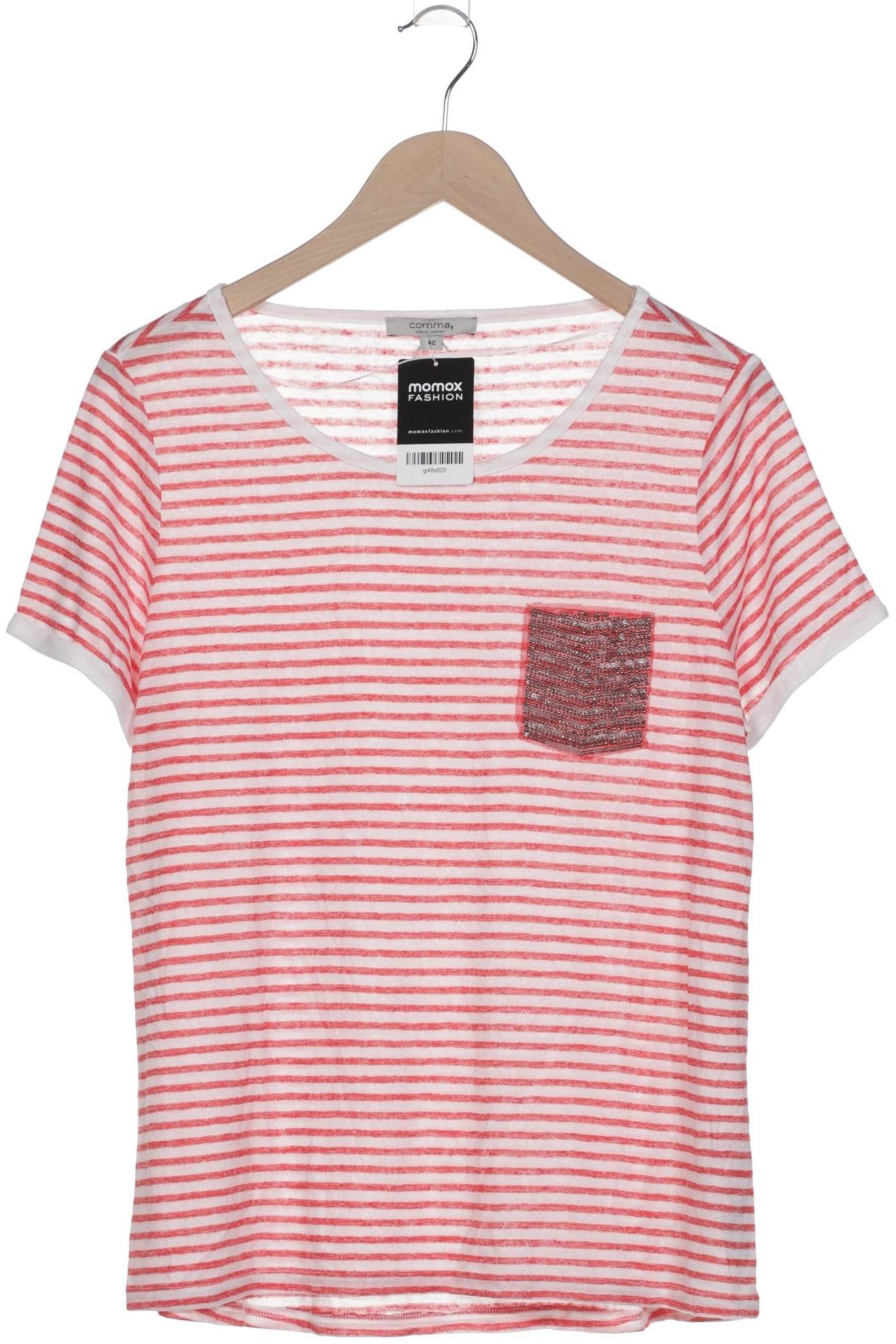 

Comma Damen T-Shirt, pink, Gr. 42