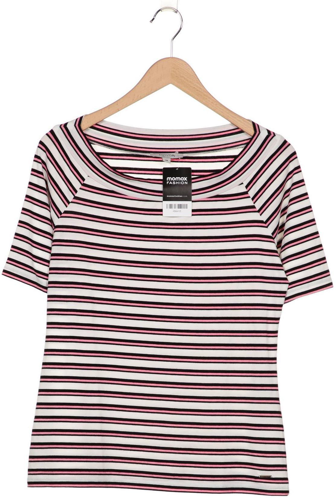 

Comma Damen T-Shirt, mehrfarbig, Gr. 38