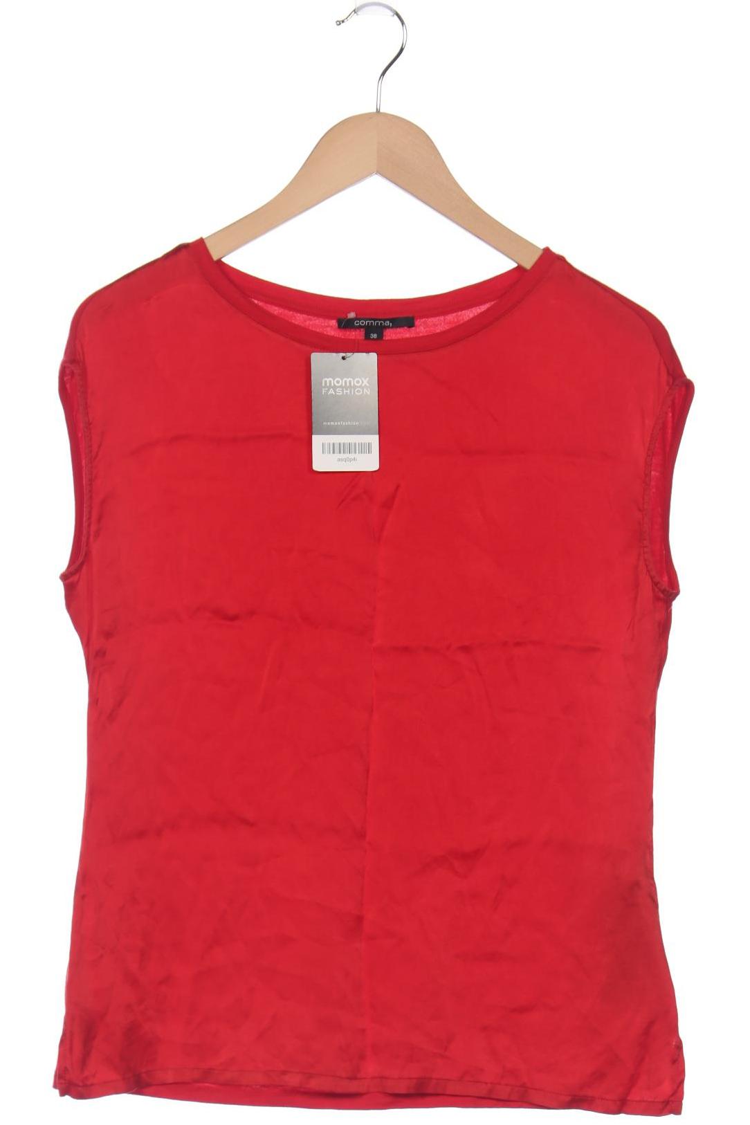 

Comma Damen T-Shirt, rot, Gr. 38