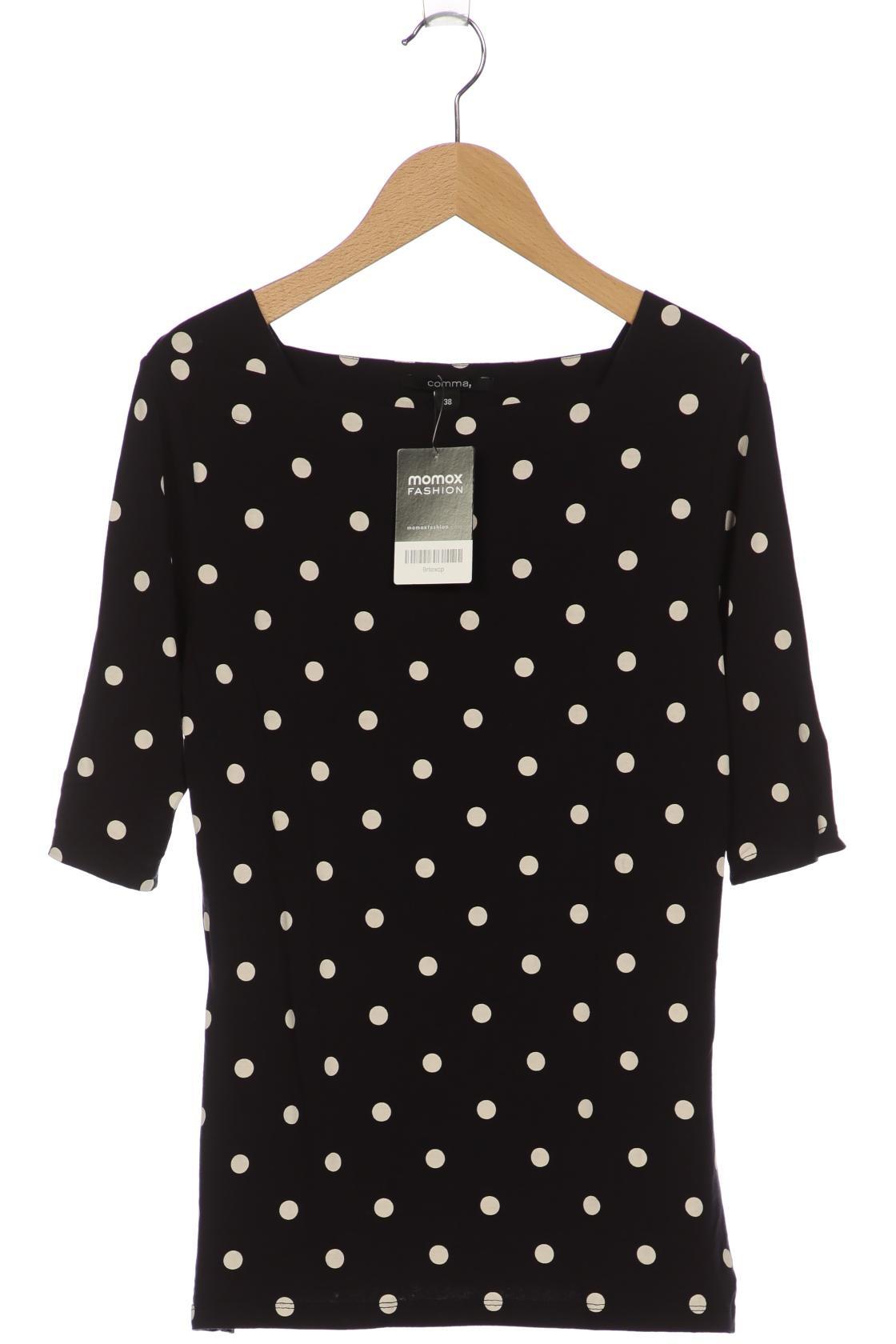 

Comma Damen T-Shirt, marineblau, Gr. 38