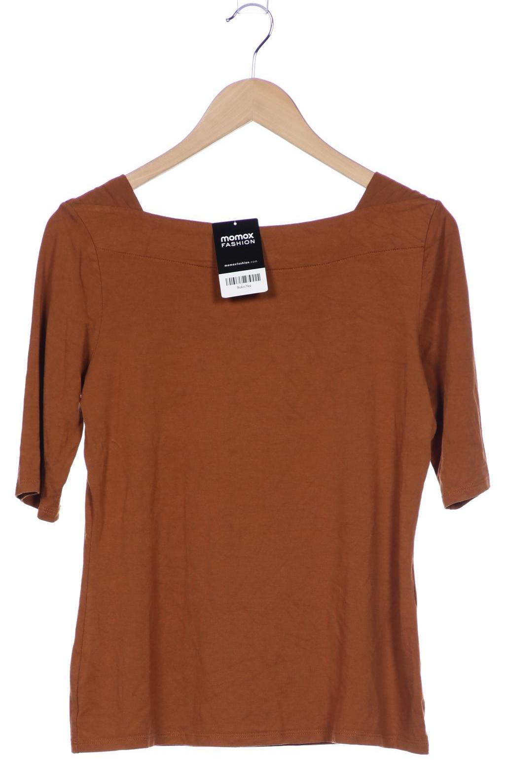 

Comma Damen T-Shirt, braun, Gr. 40