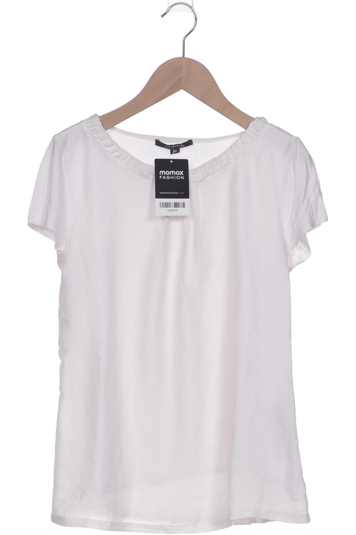 

Comma Damen T-Shirt, weiß, Gr. 36