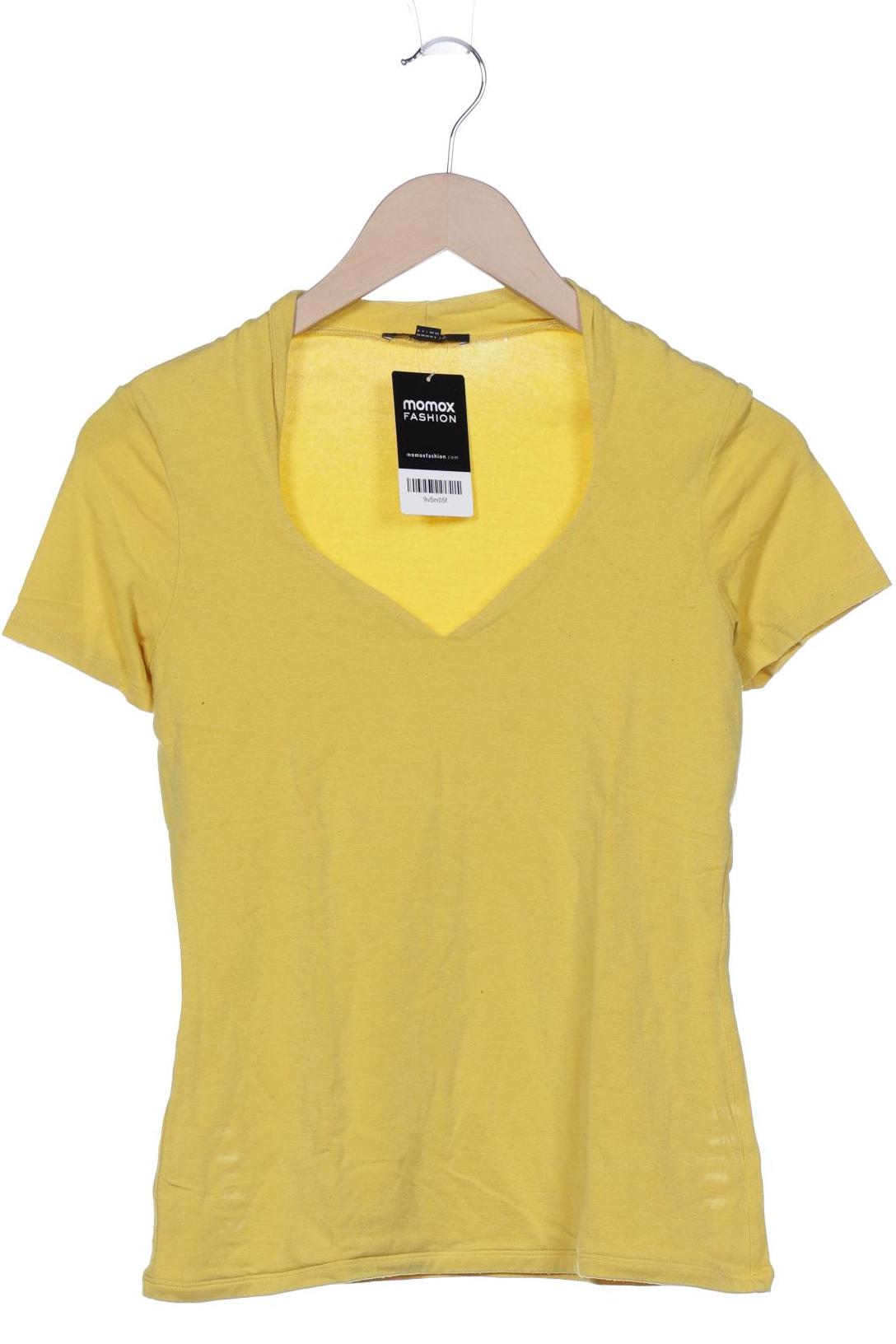 

Comma Damen T-Shirt, gelb