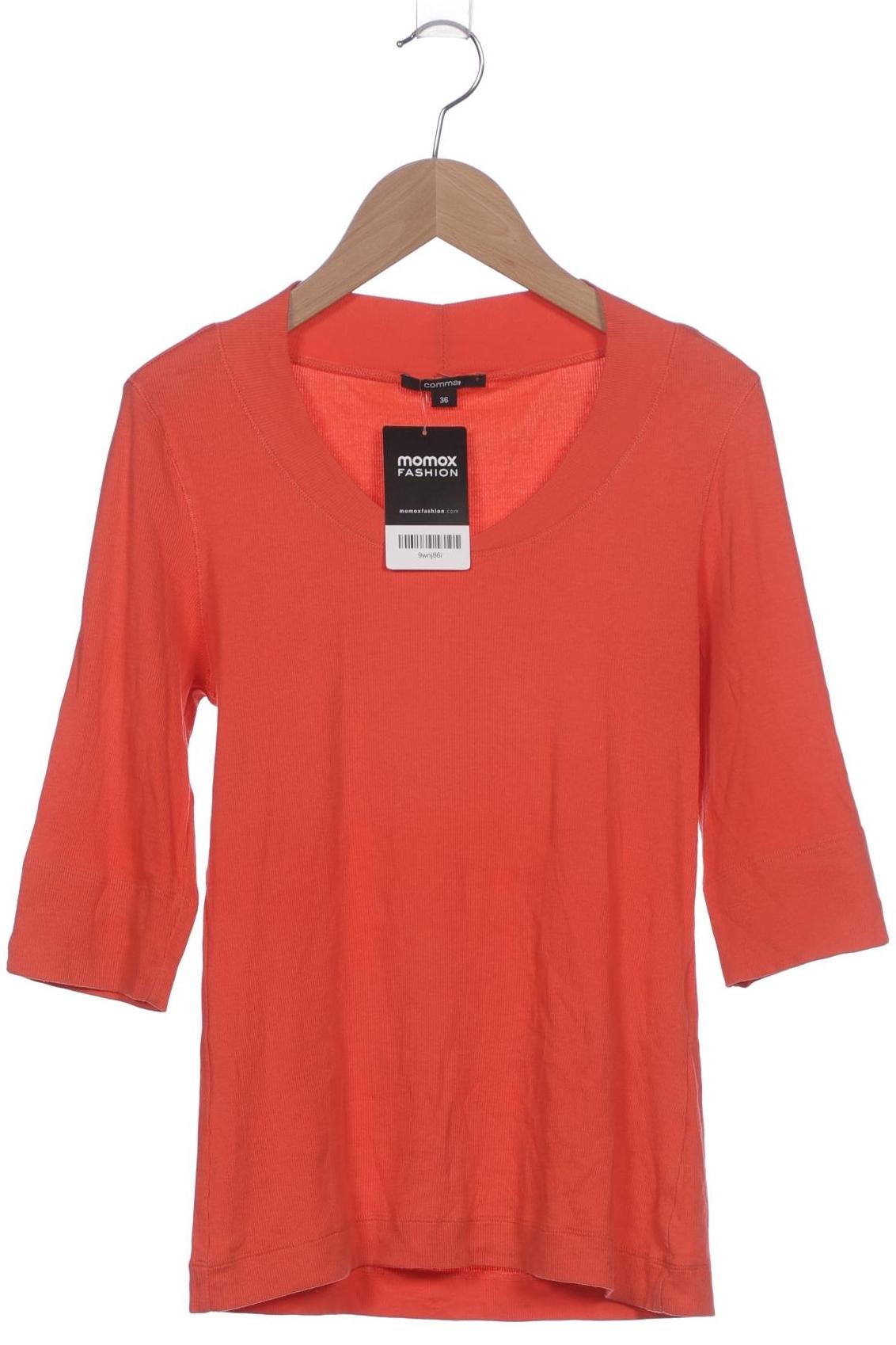 

Comma Damen T-Shirt, rot, Gr. 36