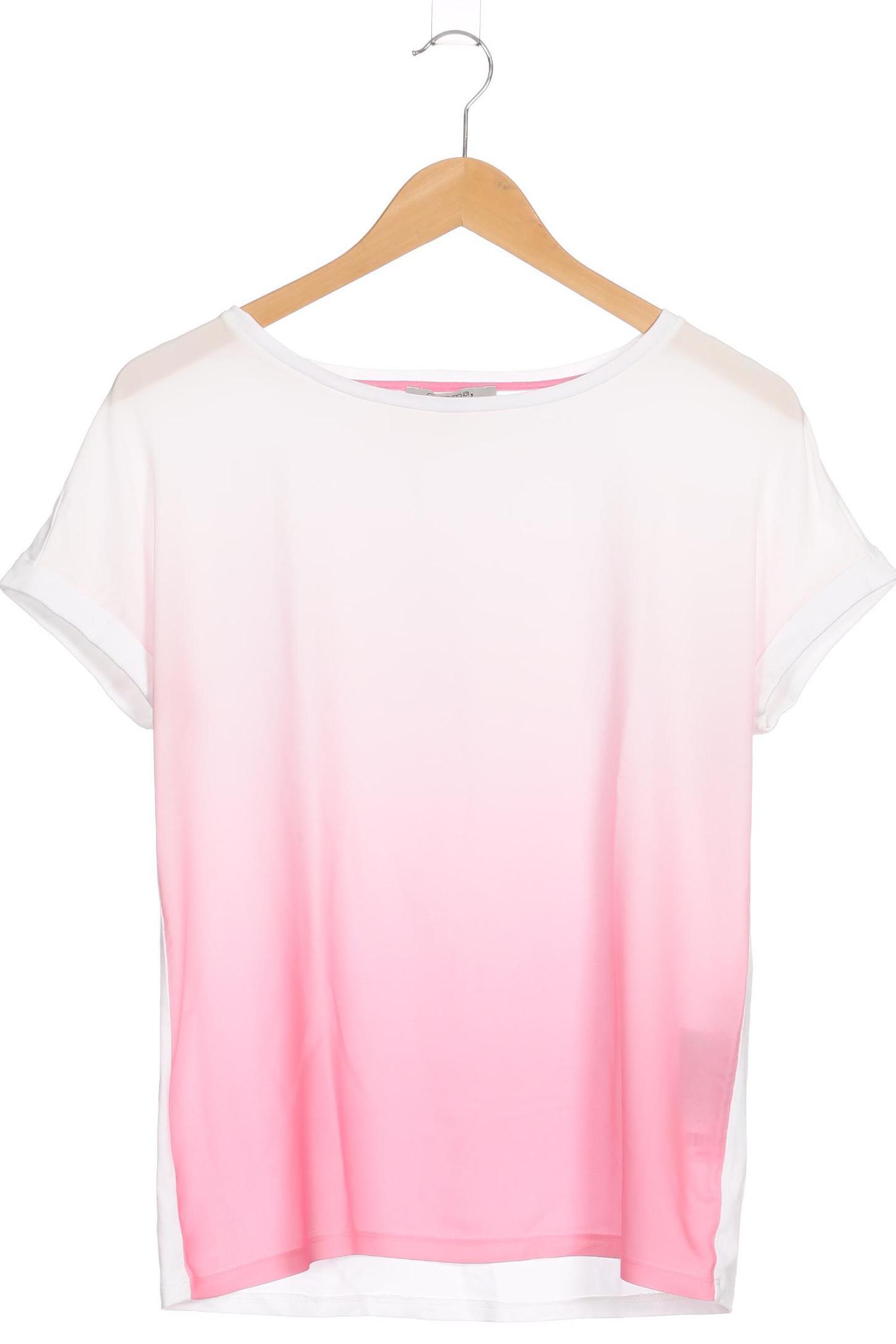 

Comma Damen T-Shirt, weiß, Gr. 34