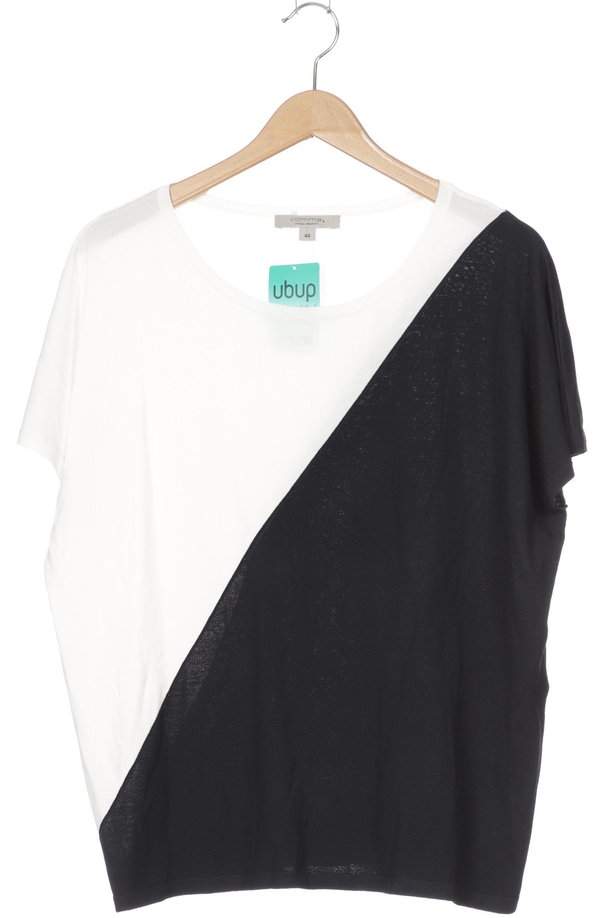 

Comma Damen T-Shirt, schwarz, Gr. 44