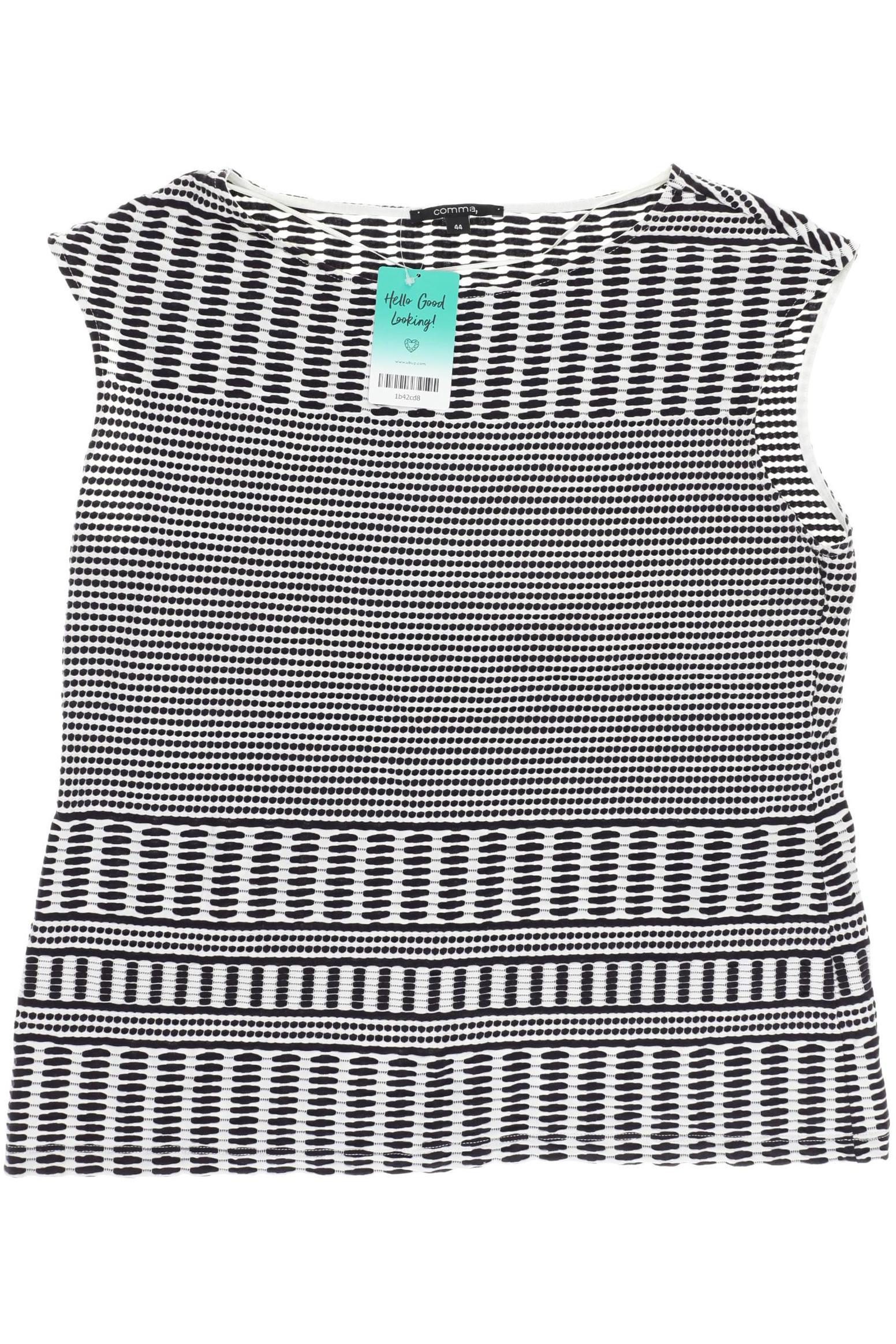 

Comma Damen T-Shirt, schwarz, Gr. 44