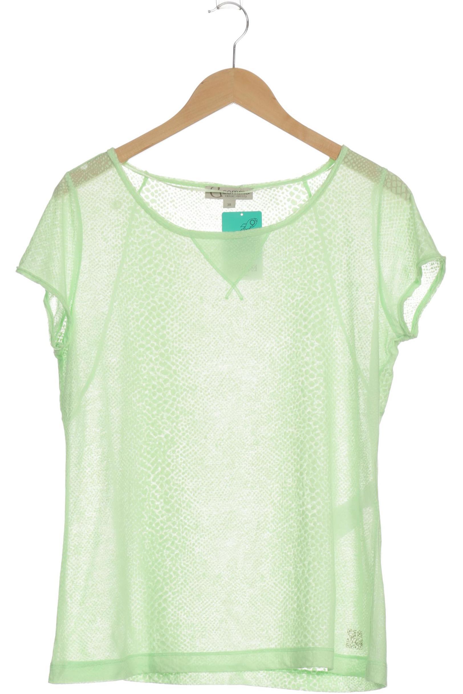 

Comma Damen T-Shirt, grün, Gr. 38