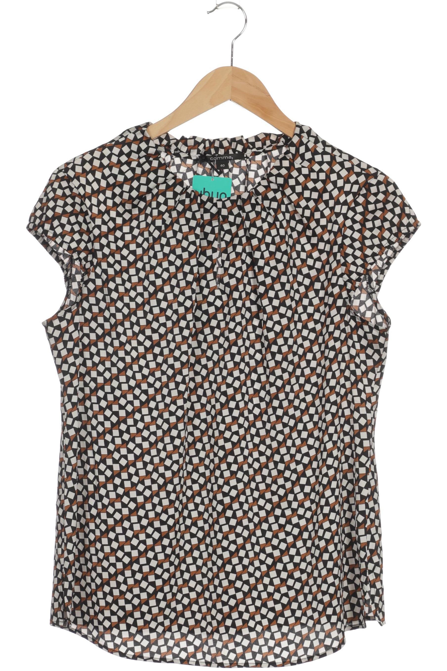 

Comma Damen T-Shirt, weiß, Gr. 40