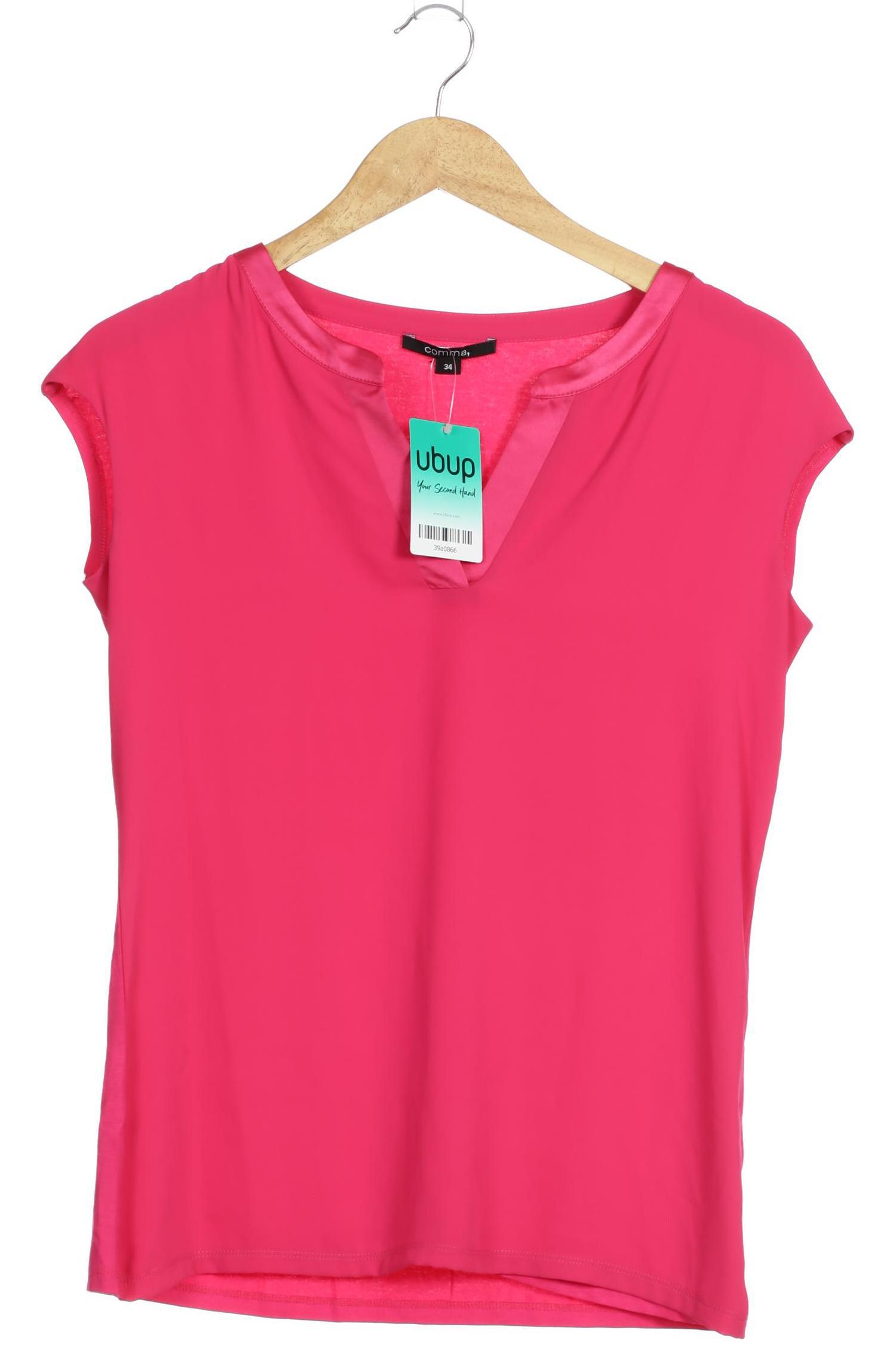 

Comma Damen T-Shirt, pink, Gr. 34