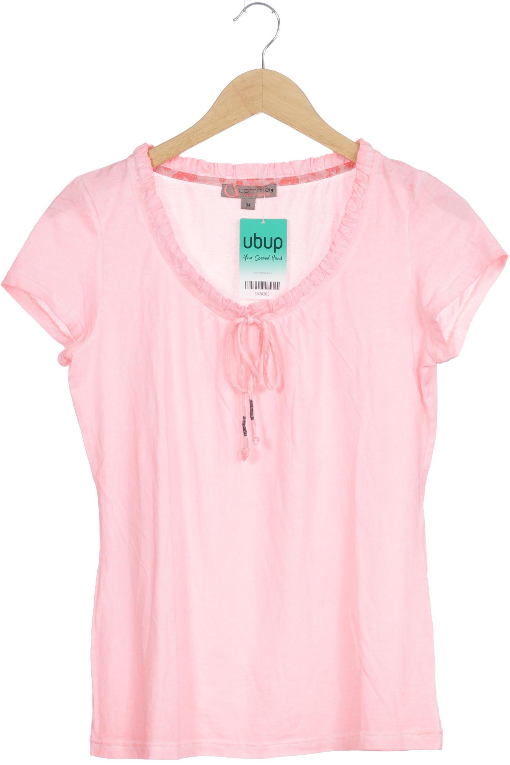

Comma Damen T-Shirt, pink, Gr. 34