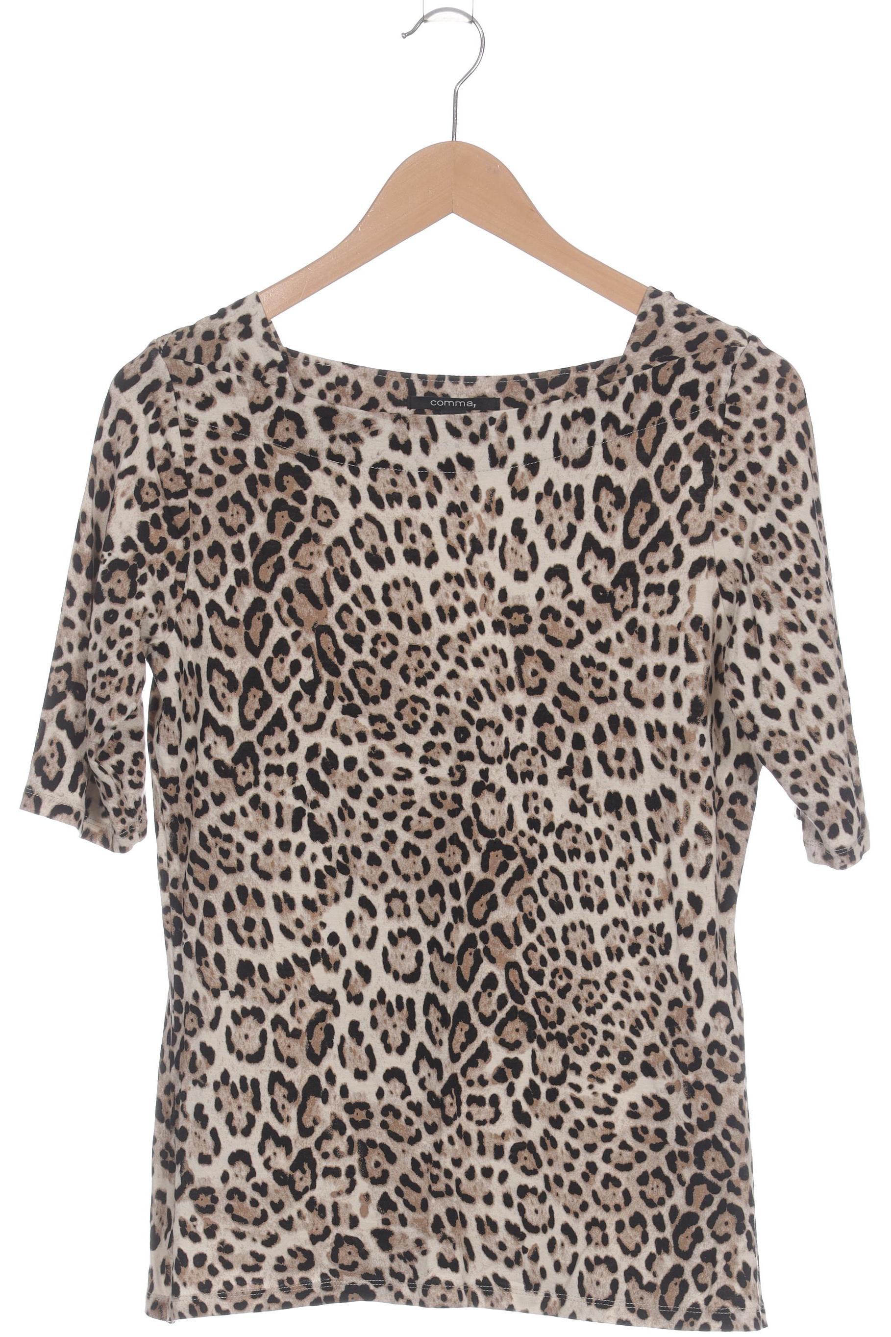 

Comma Damen T-Shirt, beige, Gr. 38