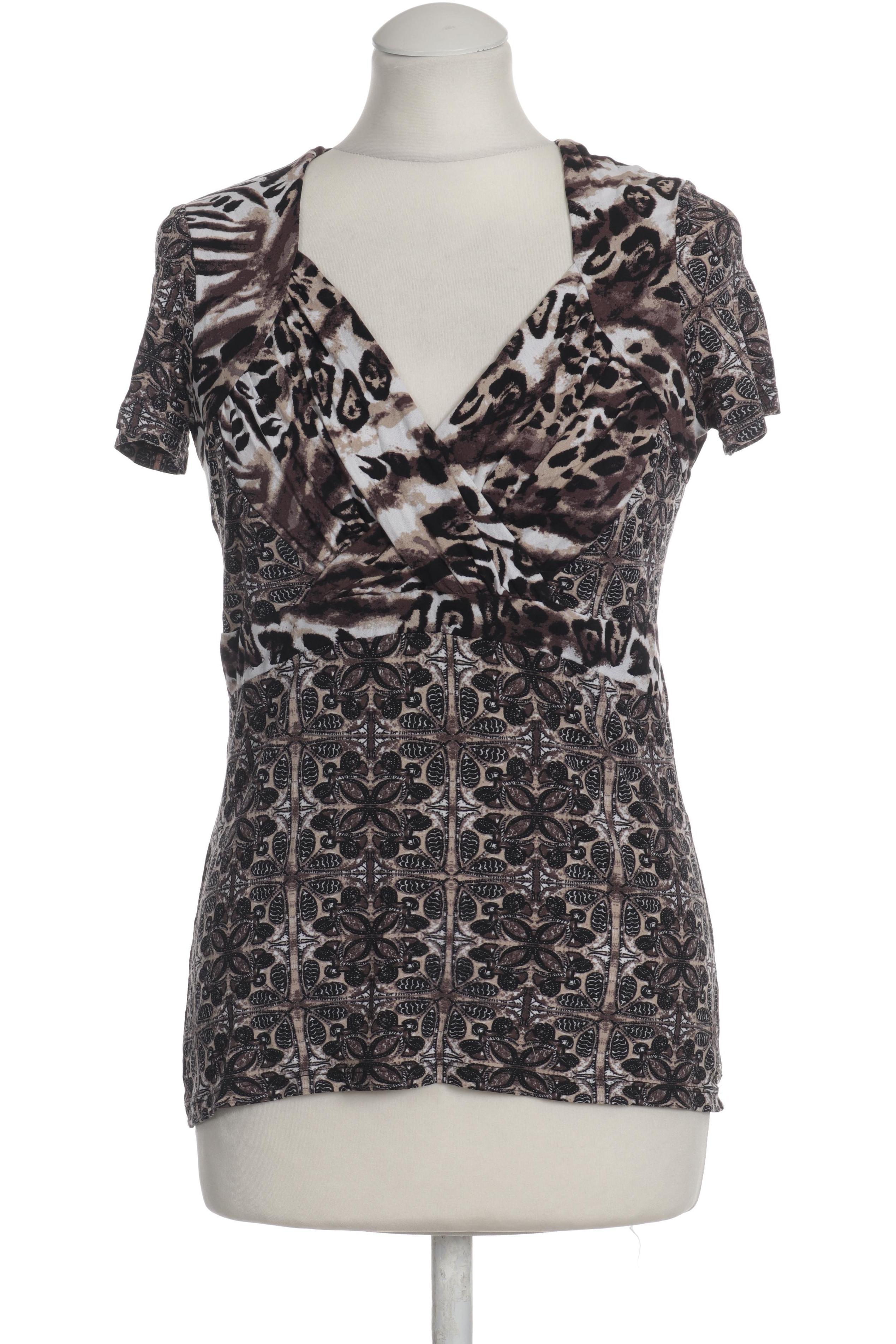 

Comma Damen T-Shirt, braun, Gr. 38