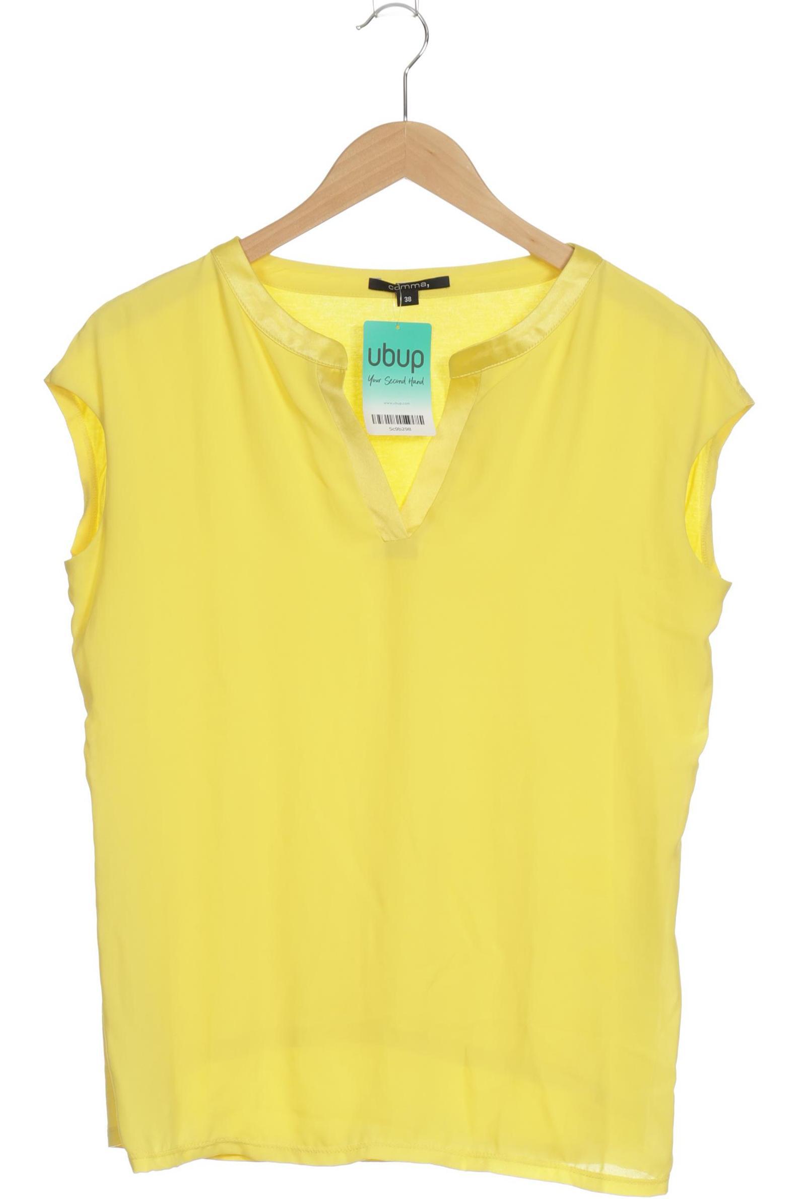 

Comma Damen T-Shirt, gelb, Gr. 38