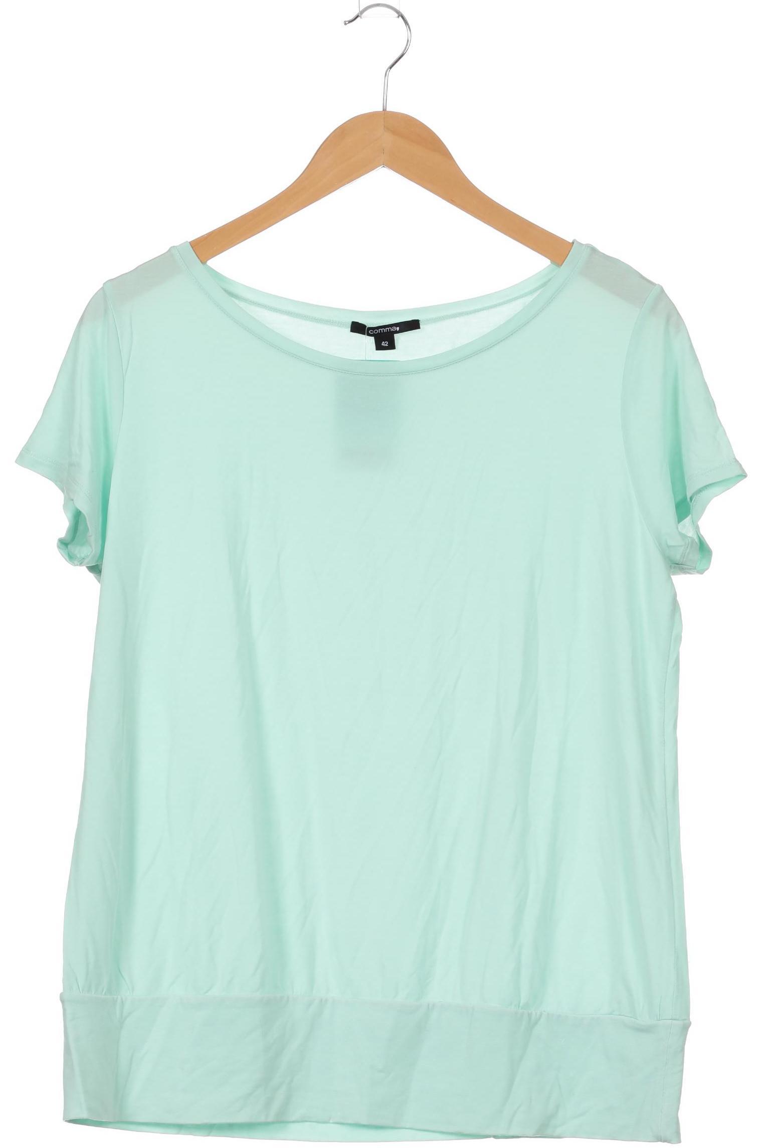 

Comma Damen T-Shirt, grün, Gr. 42