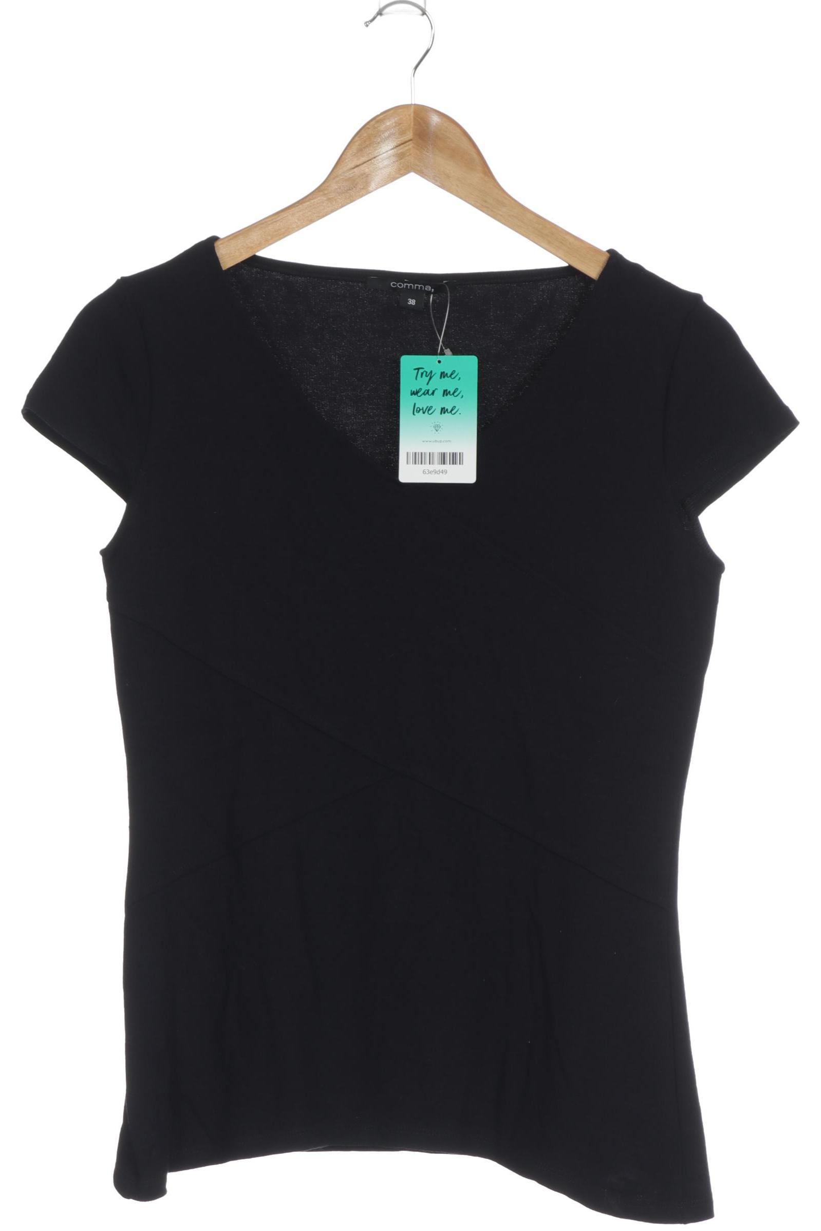 

Comma Damen T-Shirt, blau, Gr. 38