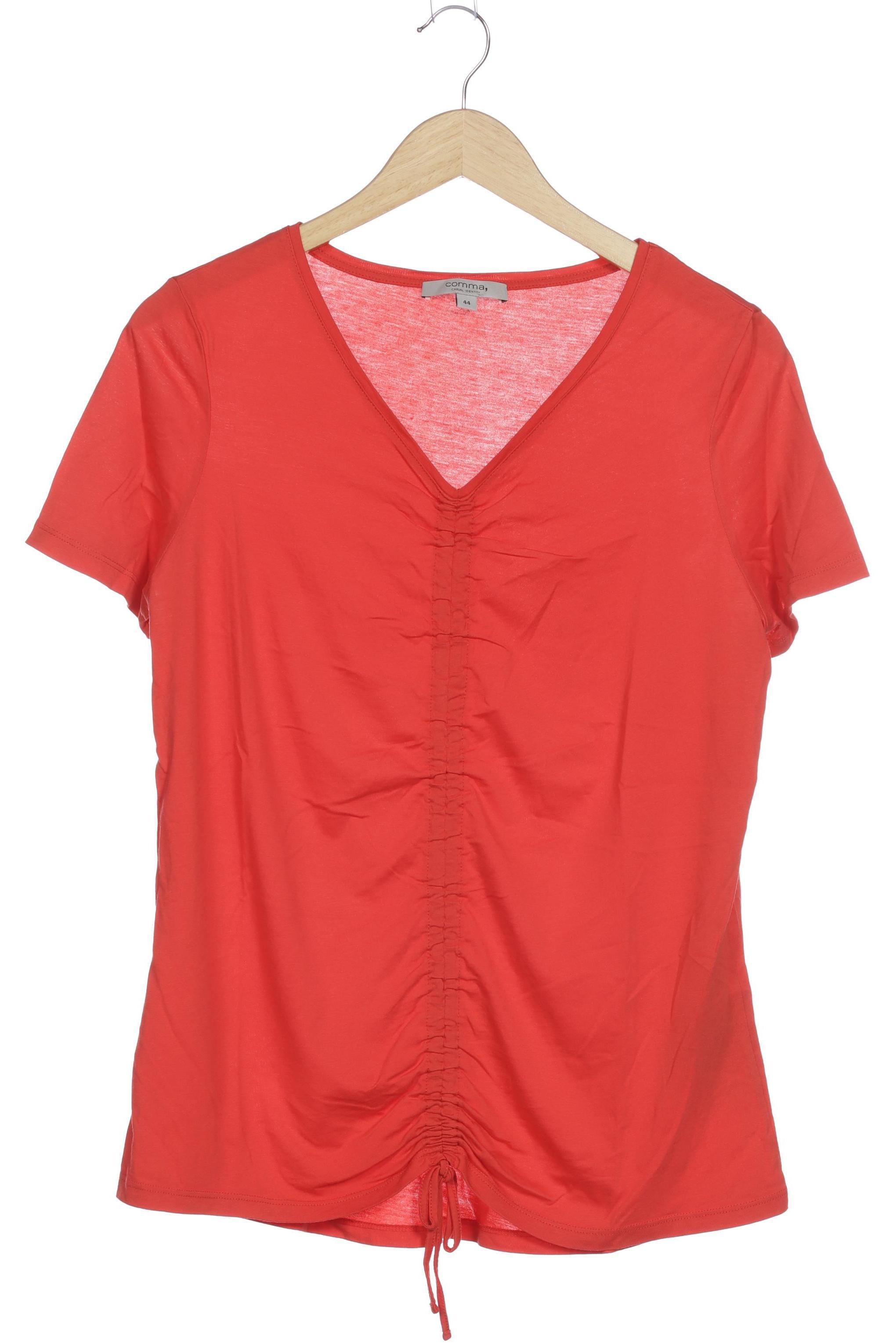 

Comma Damen T-Shirt, rot, Gr. 44