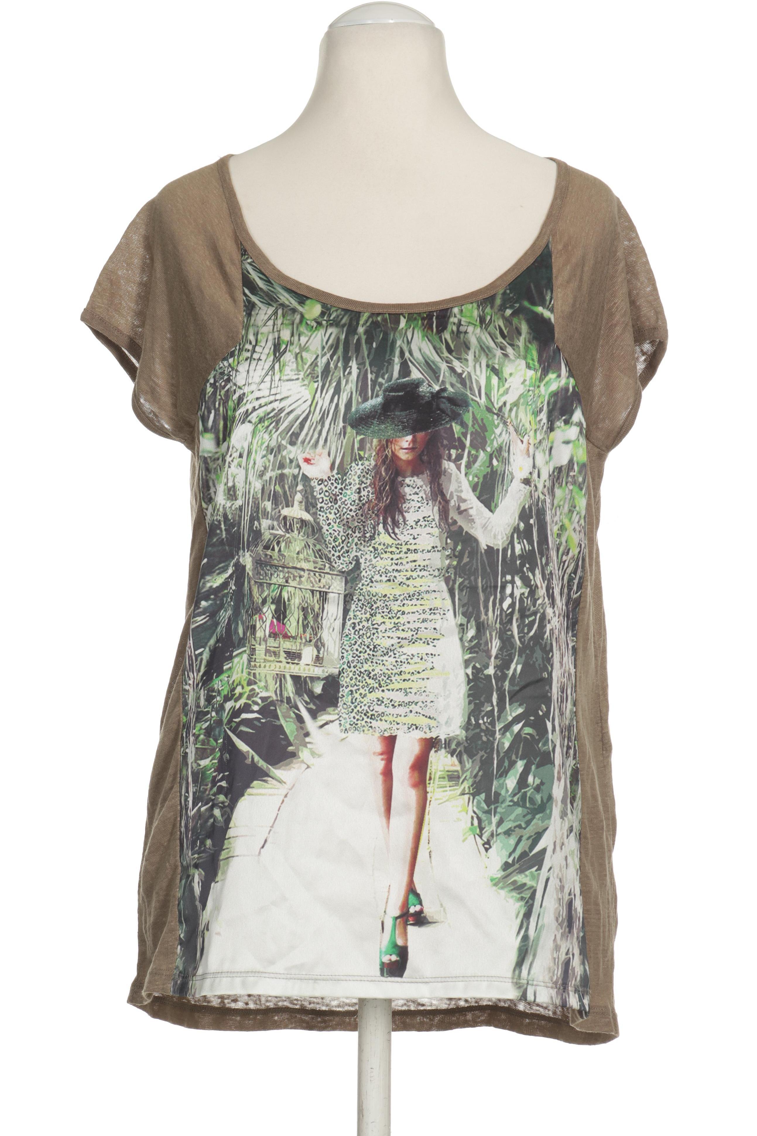 

Comma Damen T-Shirt, grün, Gr. 36