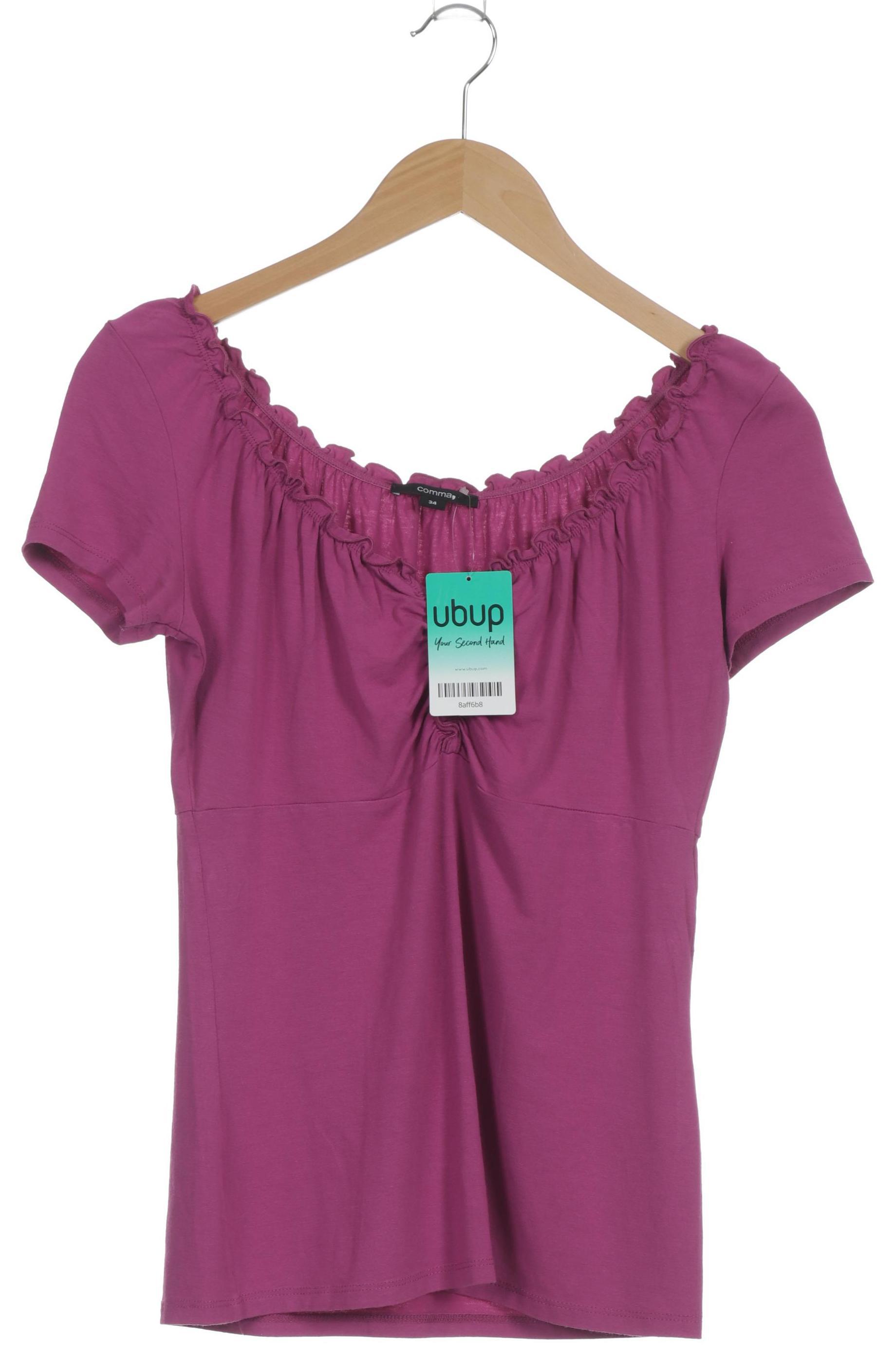 

Comma Damen T-Shirt, pink, Gr. 34