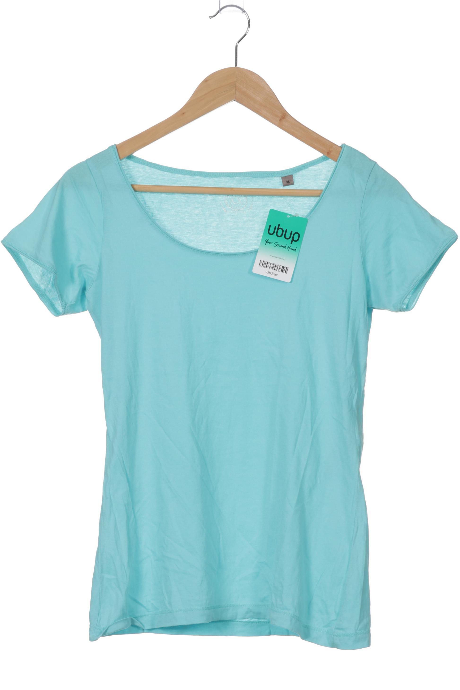 

Comma Damen T-Shirt, blau, Gr. 34