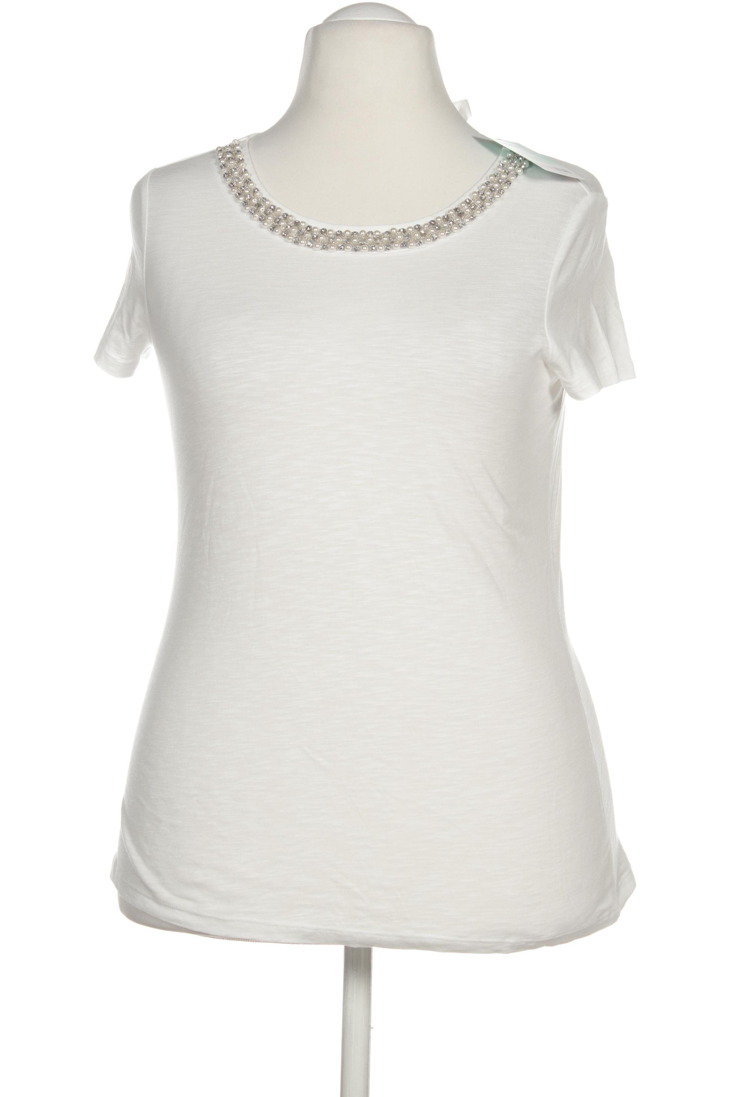 

Comma Damen T-Shirt, weiß, Gr. 42