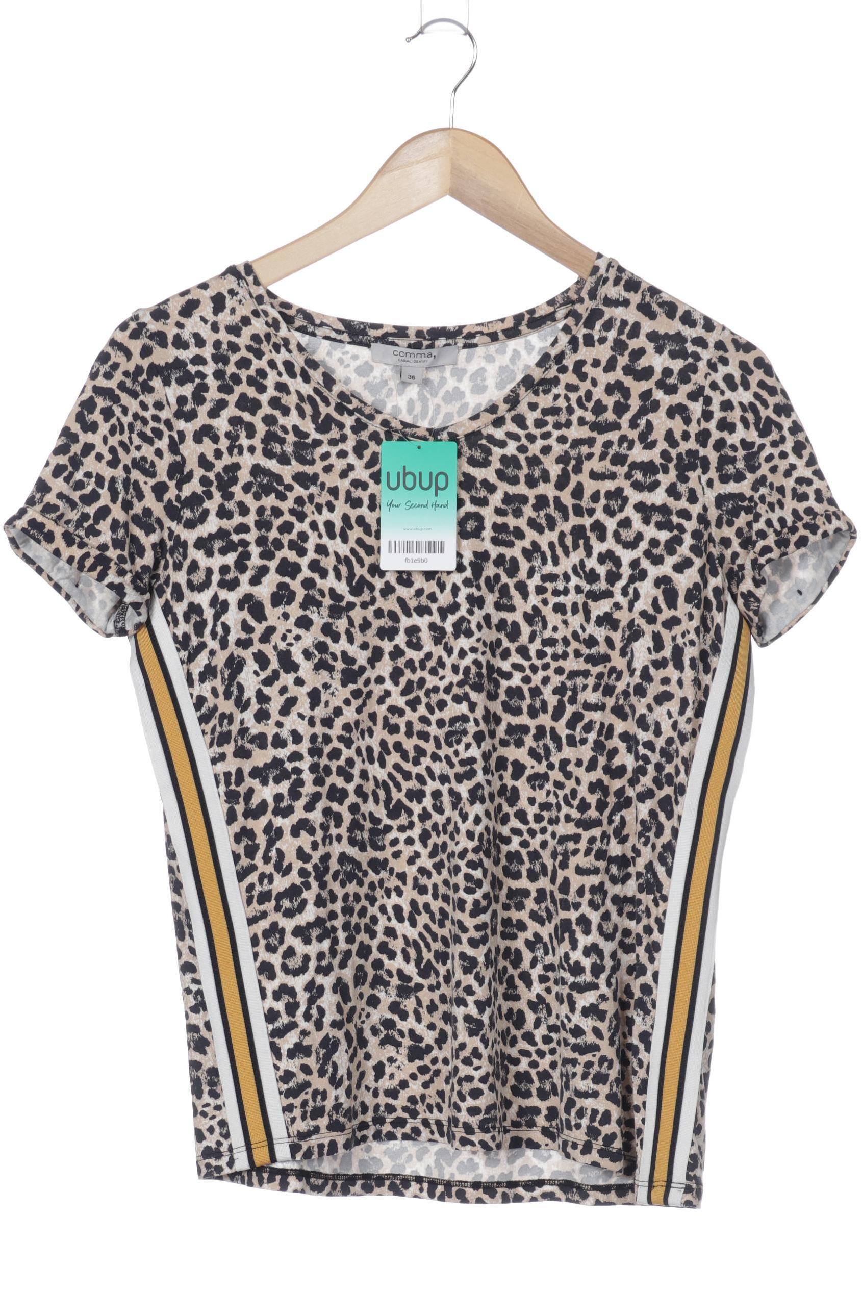 

Comma Damen T-Shirt, beige, Gr. 36