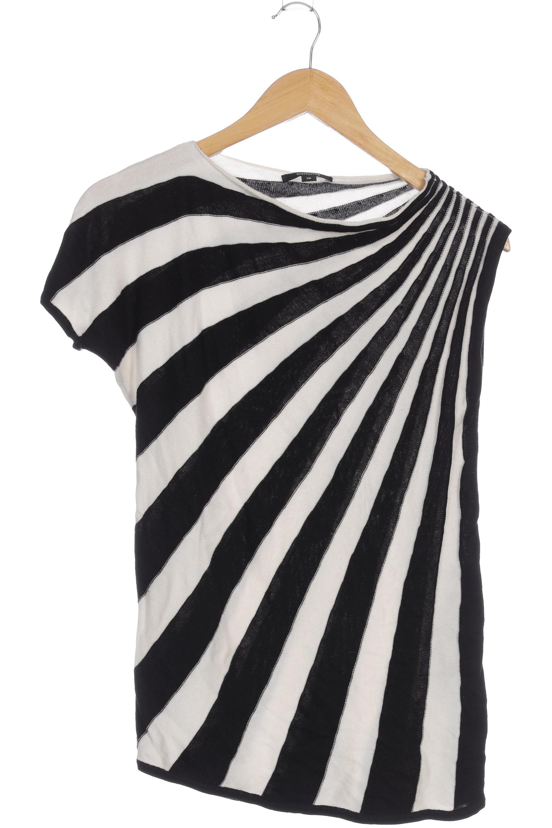 

Comma Damen T-Shirt, schwarz, Gr. 36