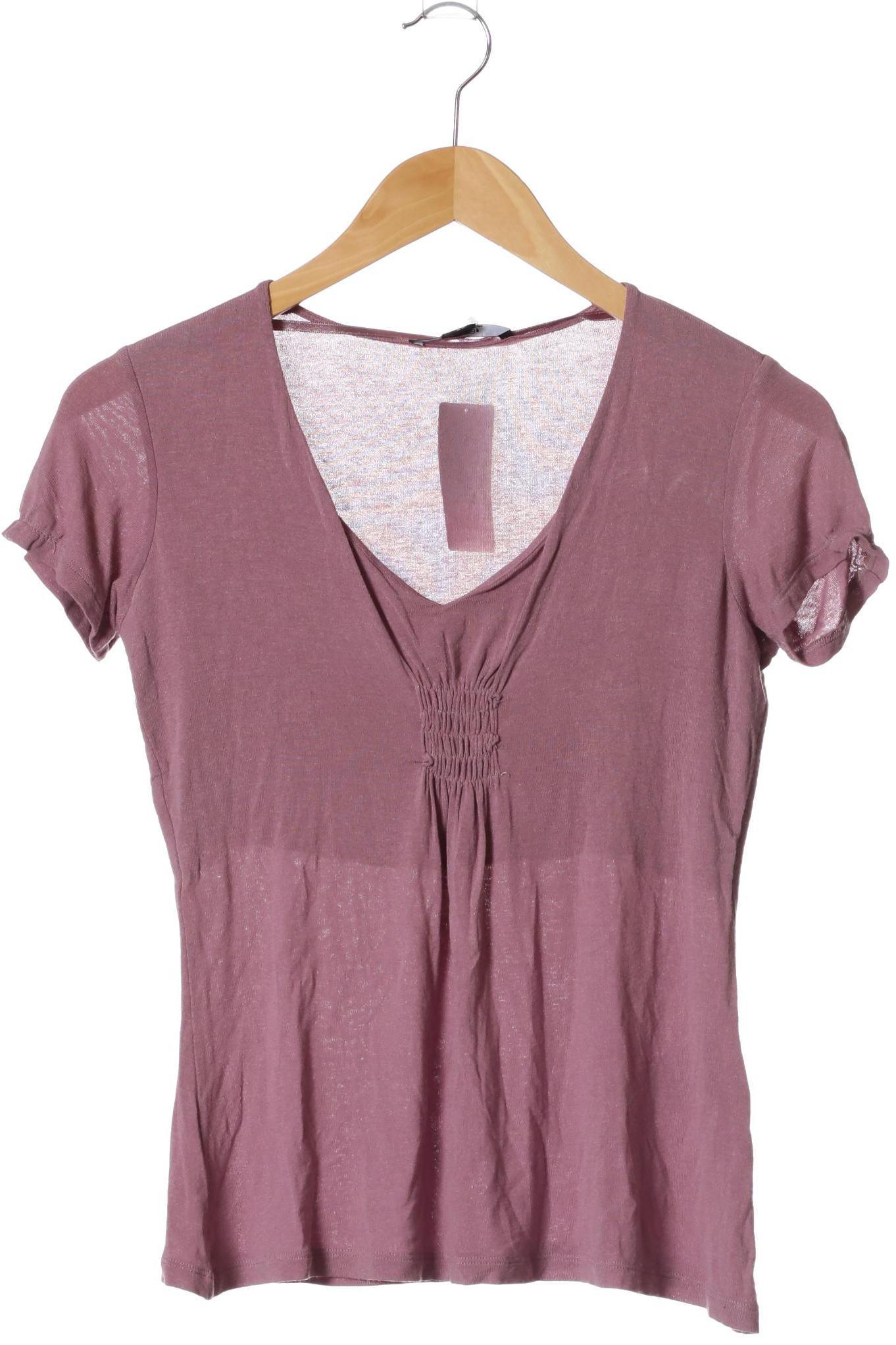 

Comma Damen T-Shirt, lila, Gr. 34