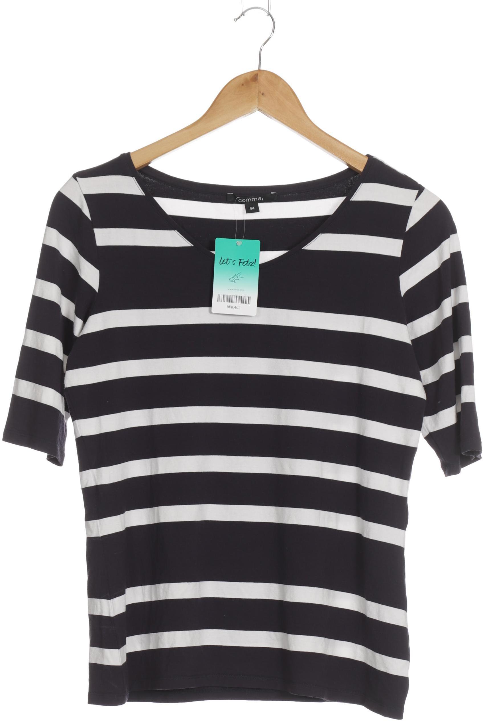 

Comma Damen T-Shirt, blau, Gr. 44