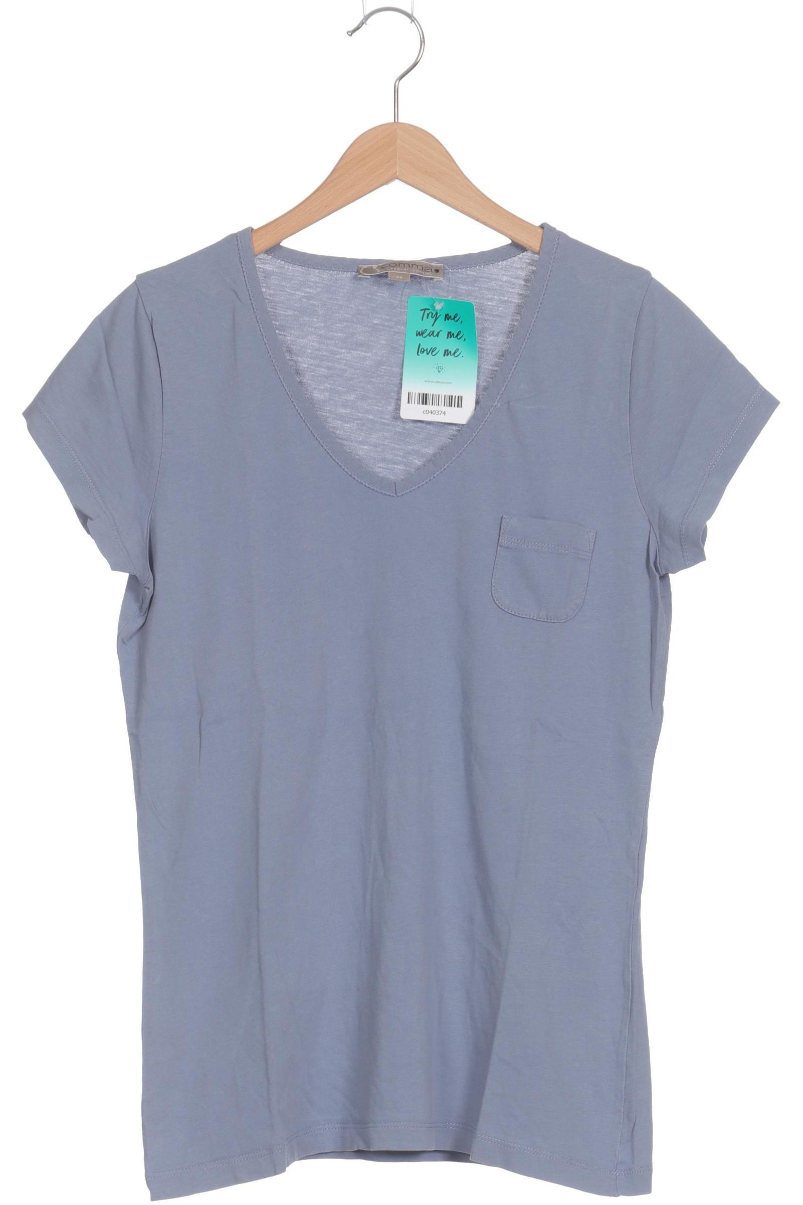 

Comma Damen T-Shirt, blau, Gr. 38