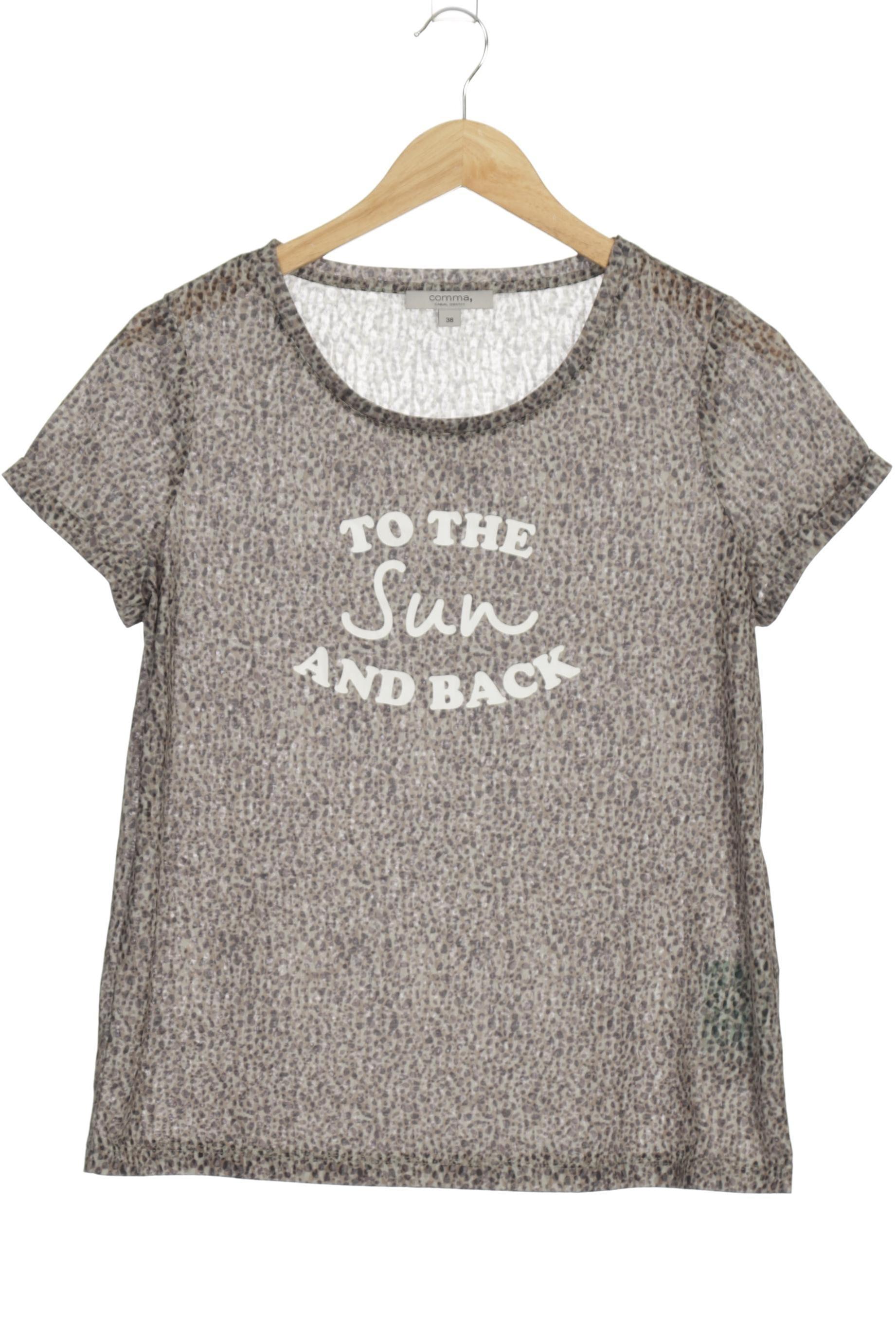 

Comma Damen T-Shirt, grün, Gr. 38