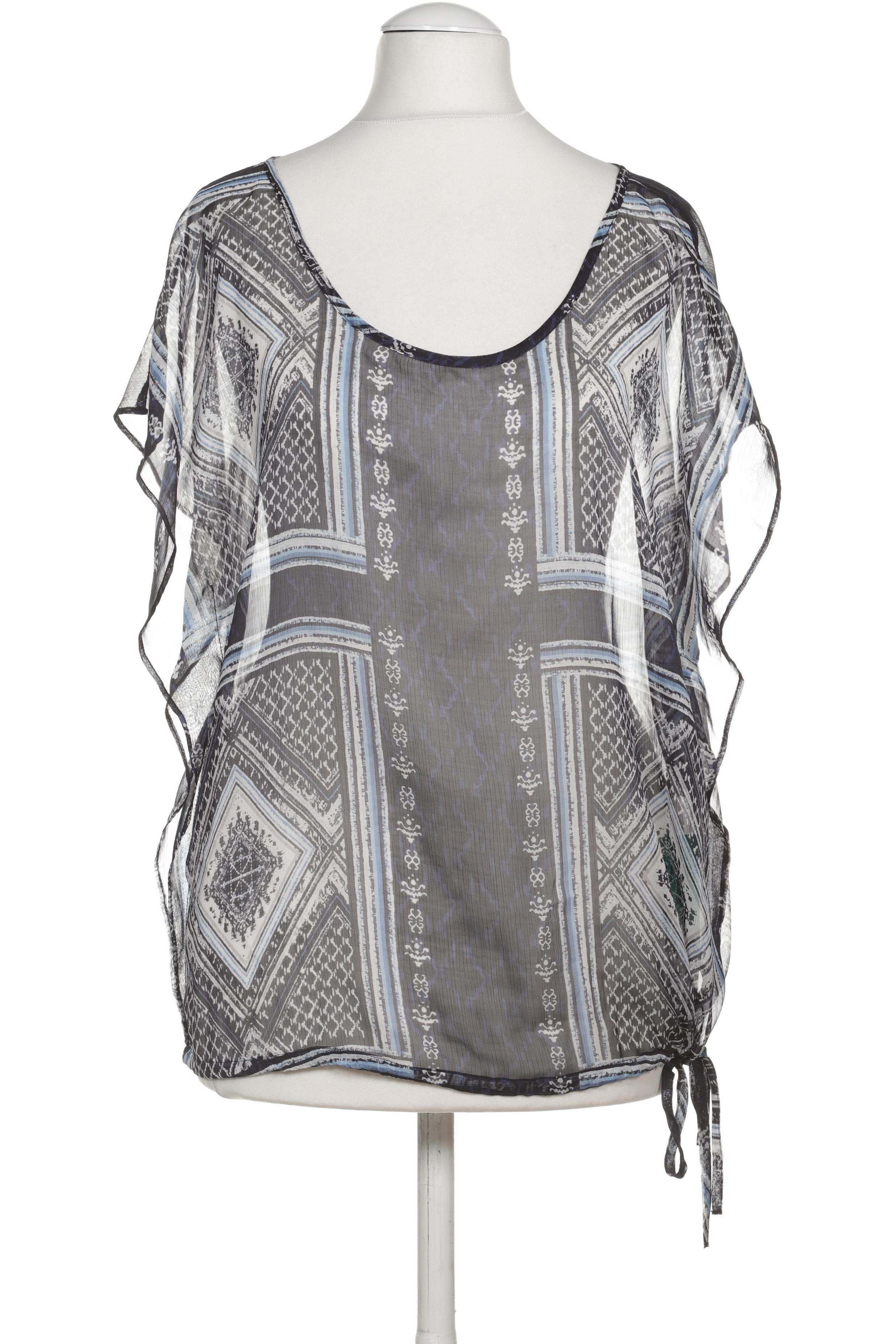 

Comma Damen Bluse, blau, Gr. 34