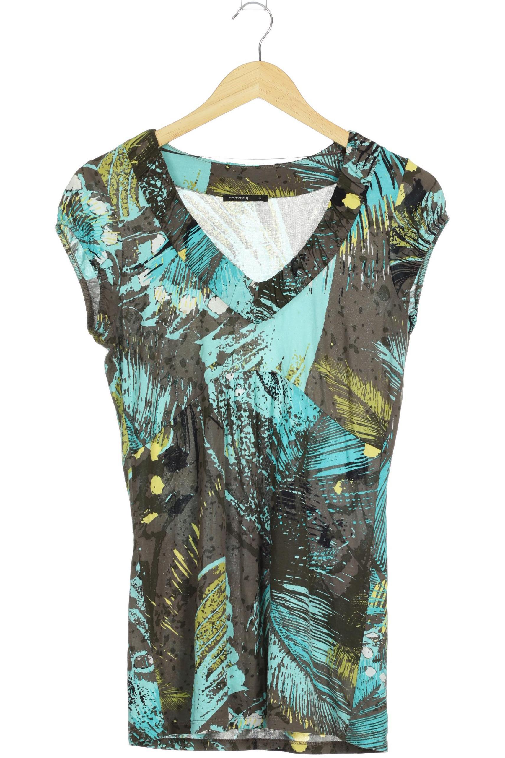 

Comma Damen T-Shirt, braun, Gr. 36