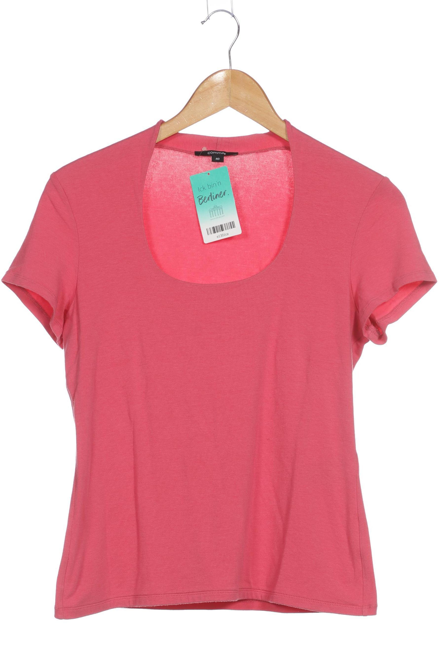 

Comma Damen T-Shirt, pink, Gr. 40