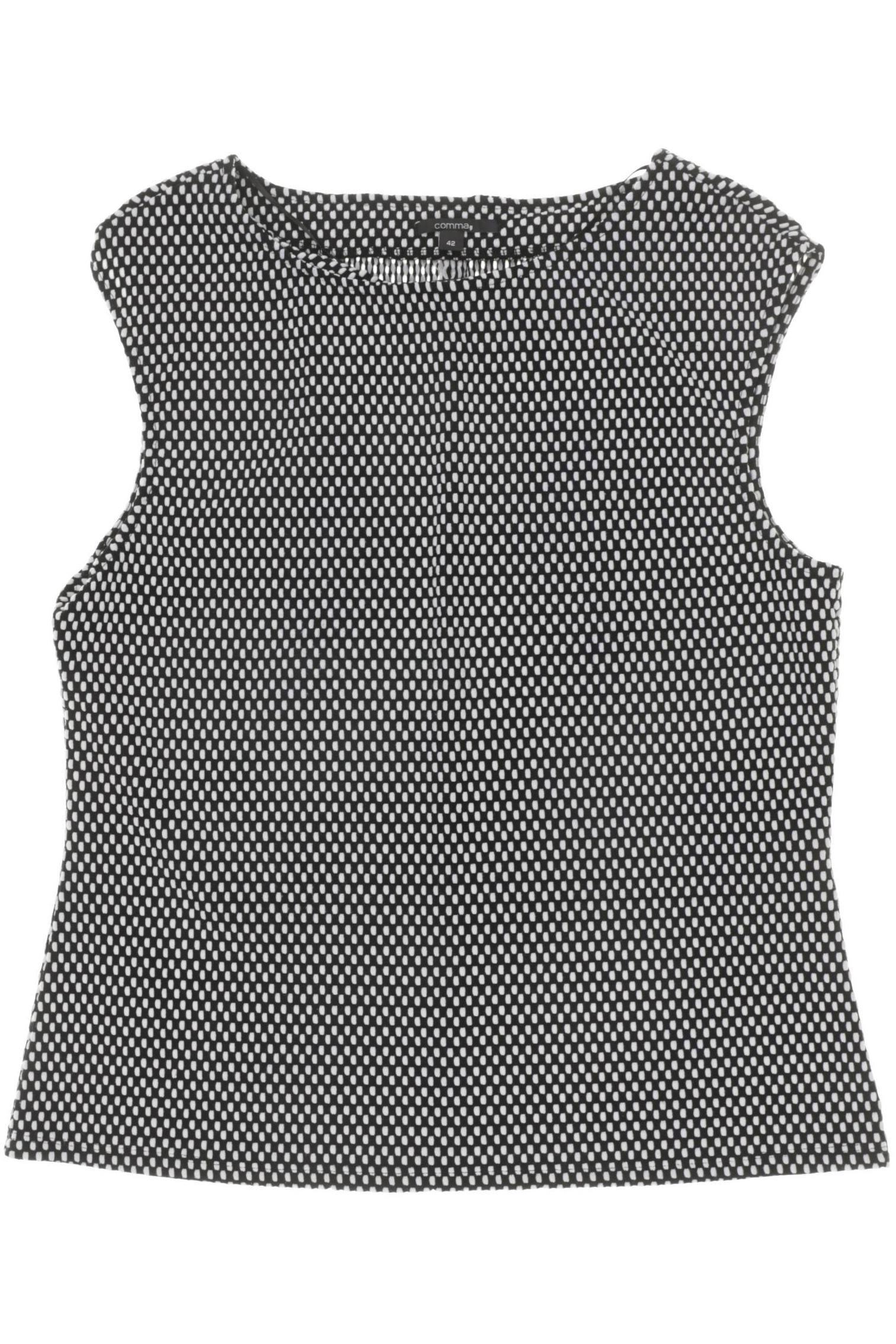 

Comma Damen Top, schwarz, Gr. 42