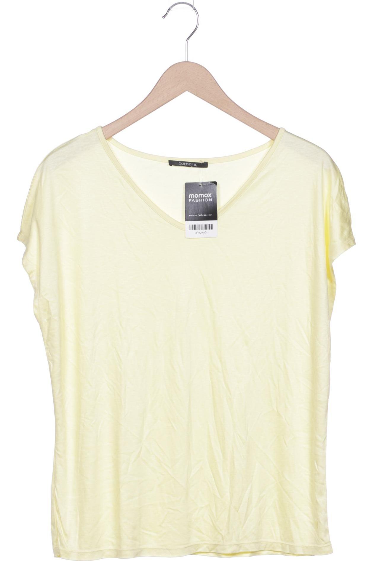 

Comma Damen T-Shirt, gelb