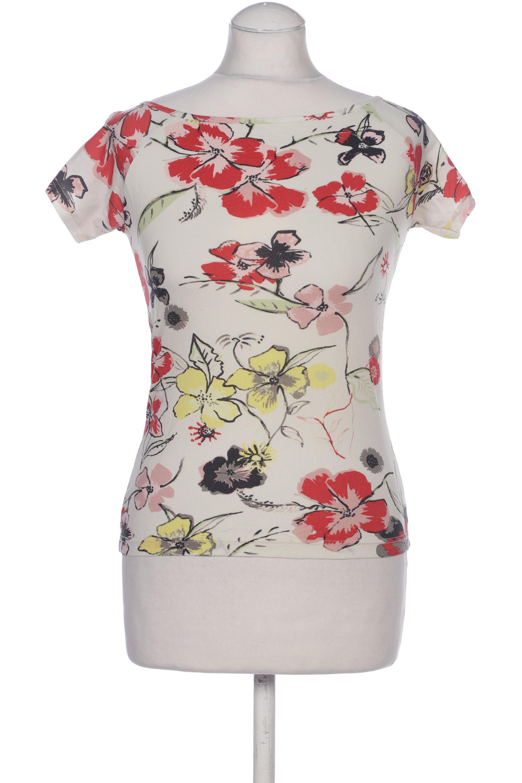 

Comma Damen T-Shirt, cremeweiß, Gr. 36