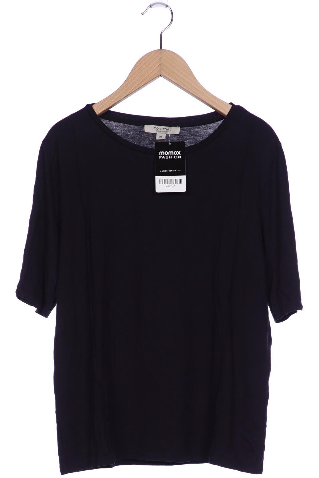 

Comma Damen T-Shirt, marineblau, Gr. 36