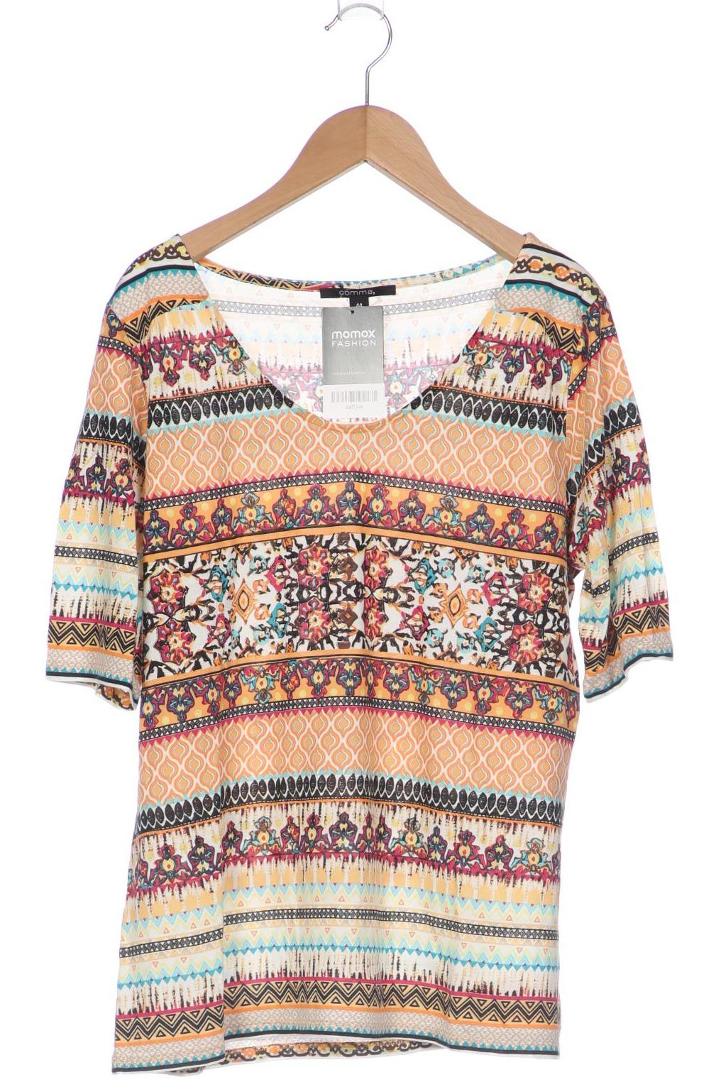 

Comma Damen T-Shirt, mehrfarbig